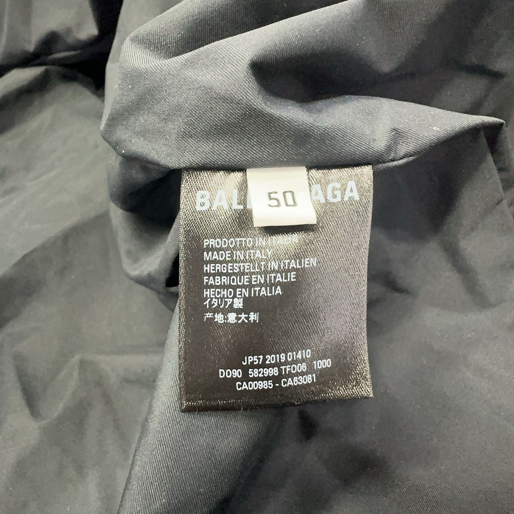 Balenciaga Balenciaga Monogram Puffer Jacket Size 50 Size US M / EU 48-50 / 2 - 5 Thumbnail
