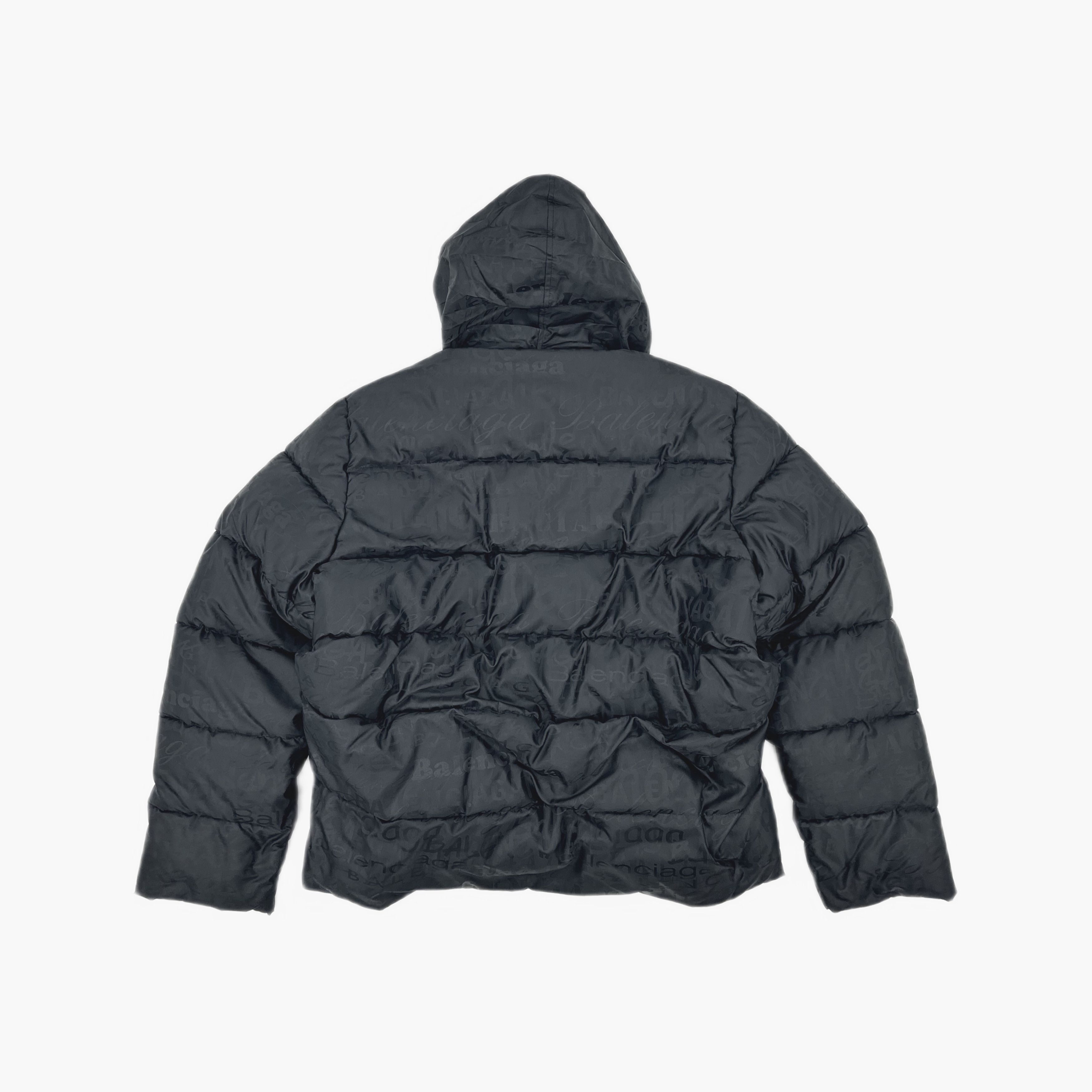 Balenciaga Balenciaga Monogram Puffer Jacket Size 50 Size US M / EU 48-50 / 2 - 2 Thumbnail