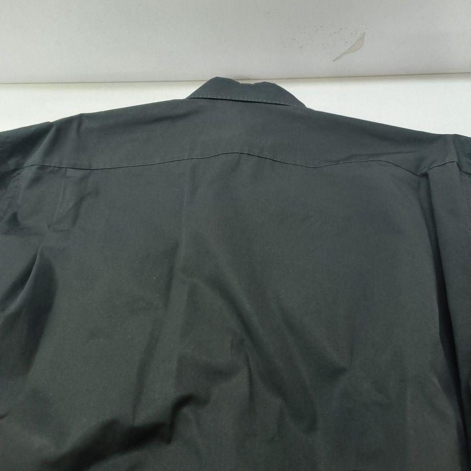 Balenciaga Balenciaga Logo Embroidered Button Up Shirt Size 37 Size US S / EU 44-46 / 1 - 5 Thumbnail