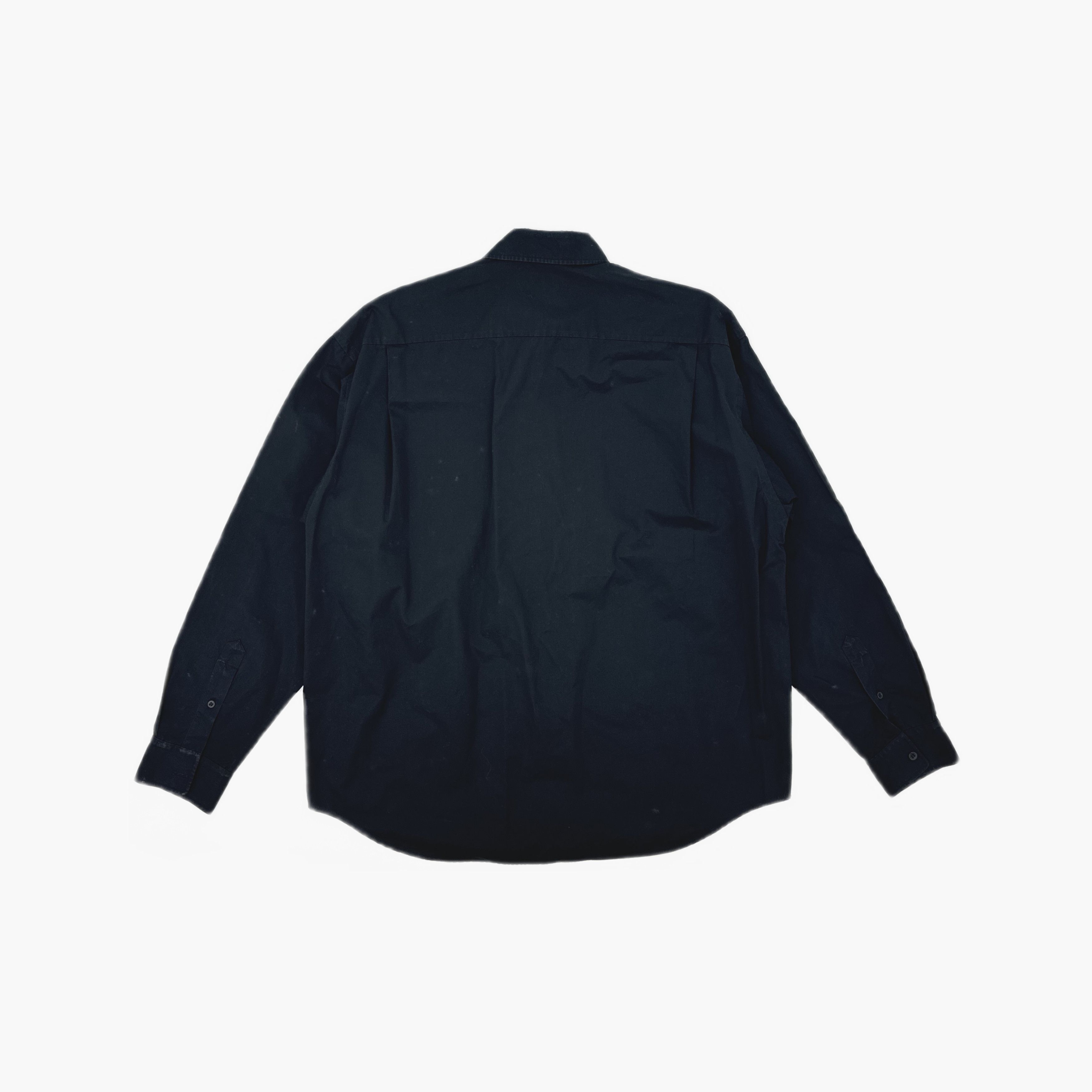 Balenciaga Balenciaga Logo Embroidered Button Up Shirt Size 37 Size US S / EU 44-46 / 1 - 2 Thumbnail