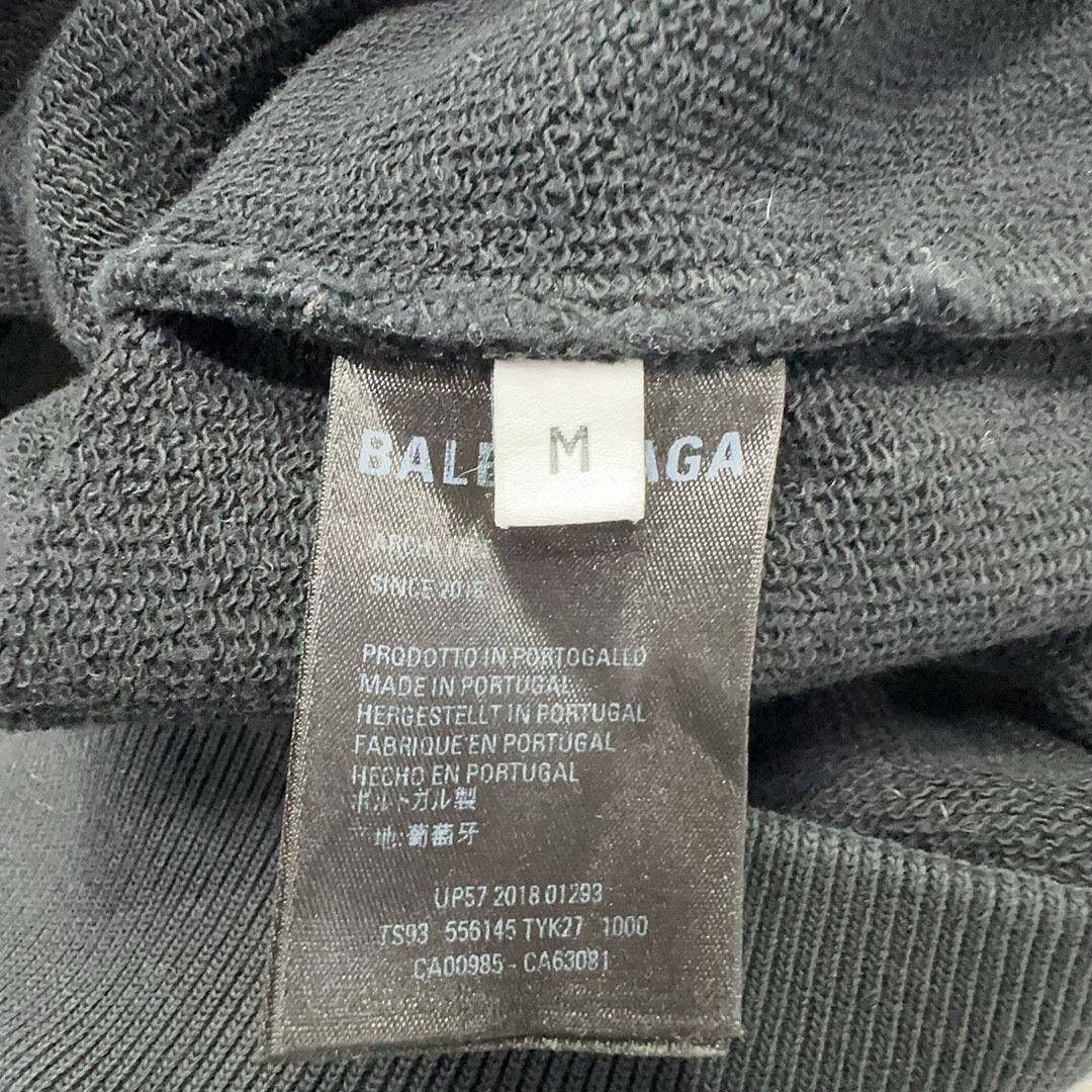 Balenciaga Balenciaga Logo Hoodie Size M Size US M / EU 48-50 / 2 - 4 Thumbnail