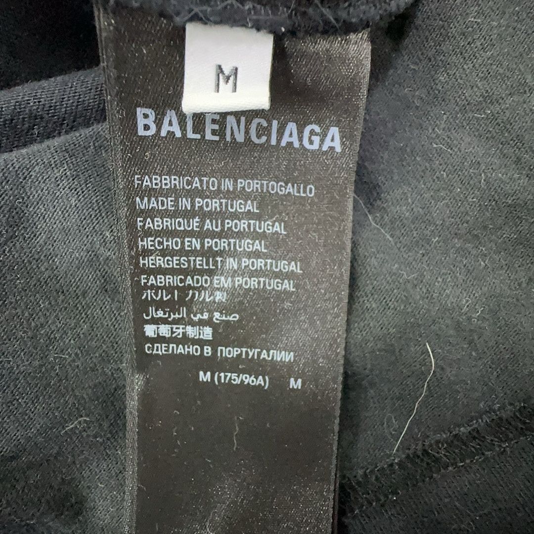 Balenciaga Balenciaga Logo Print T-Shirt Size M Size US M / EU 48-50 / 2 - 3 Thumbnail