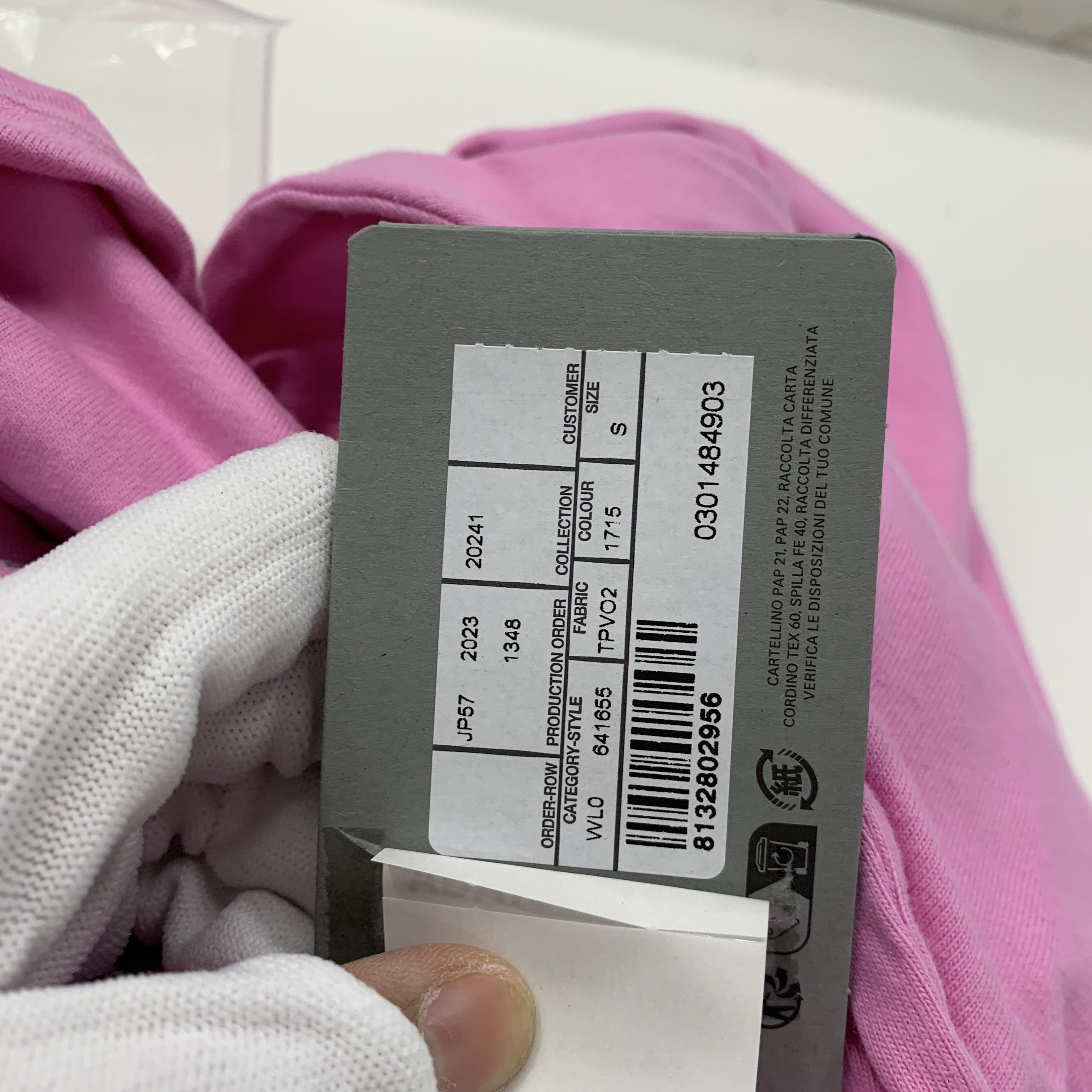 Balenciaga Balenciaga Pink Logo Print T-Shirt Size S Size S / US 4 / IT 40 - 3 Thumbnail