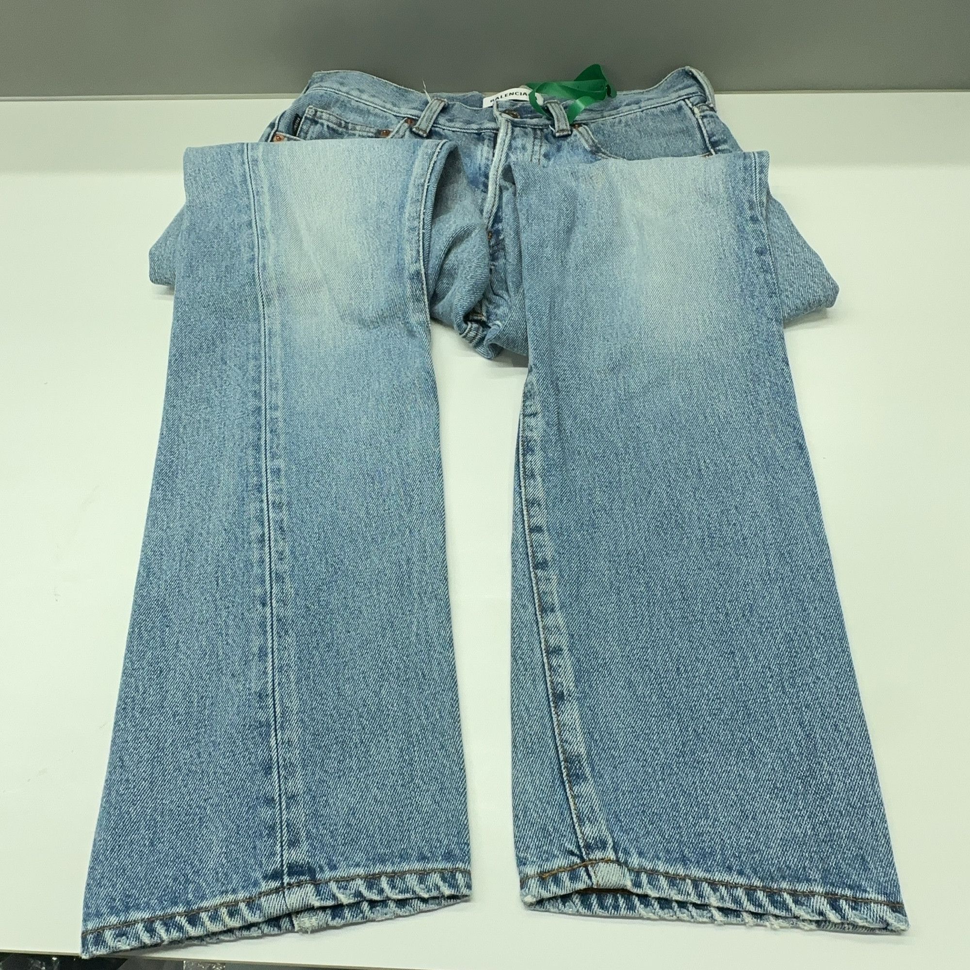 Balenciaga Balenciaga Washed Denim Jeans Size 26 Size 26" / US 2 / IT 38 - 8 Thumbnail