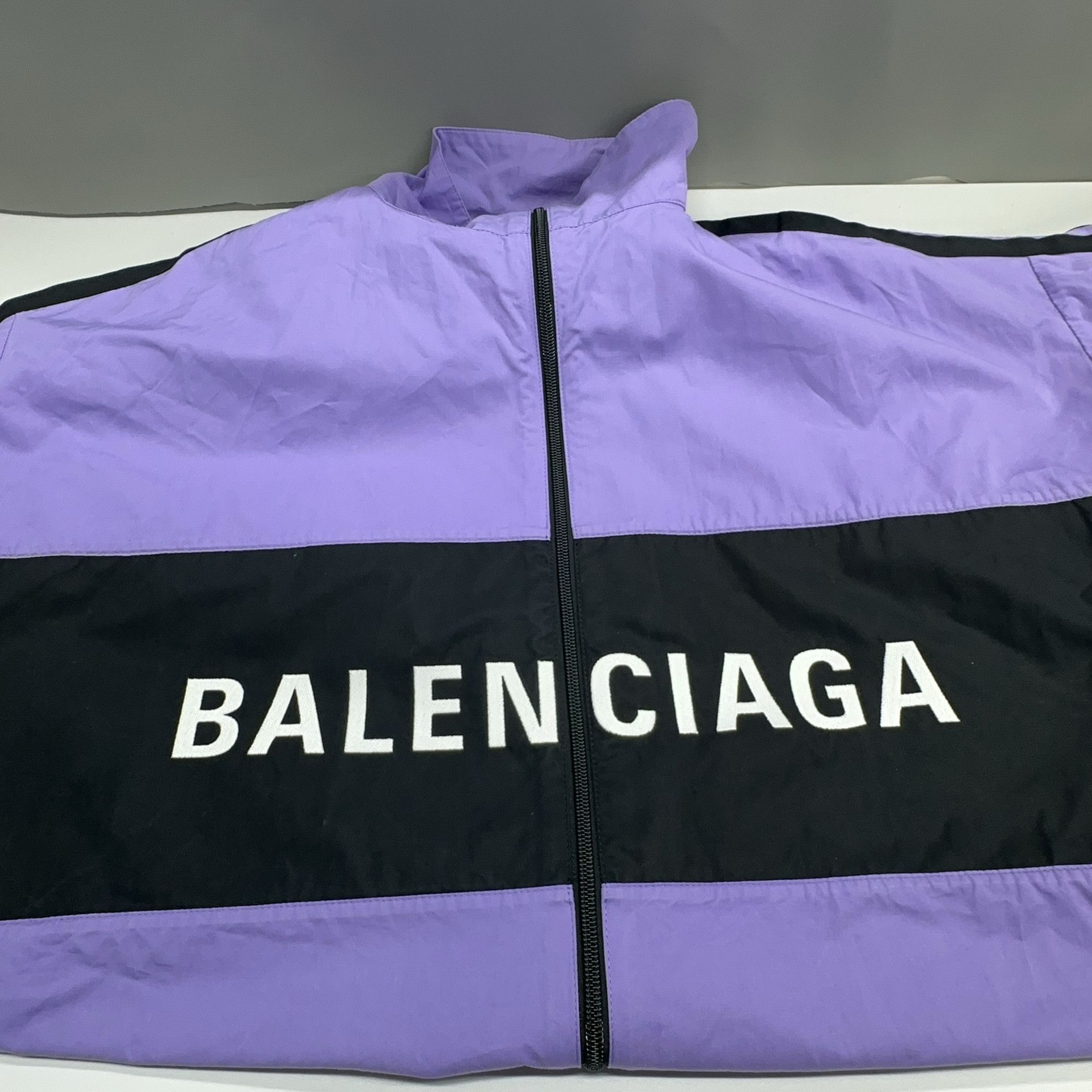Balenciaga Balenciaga Logo Colorblock Jacket Size 36 Size XS / US 0-2 / IT 36-38 - 7 Thumbnail