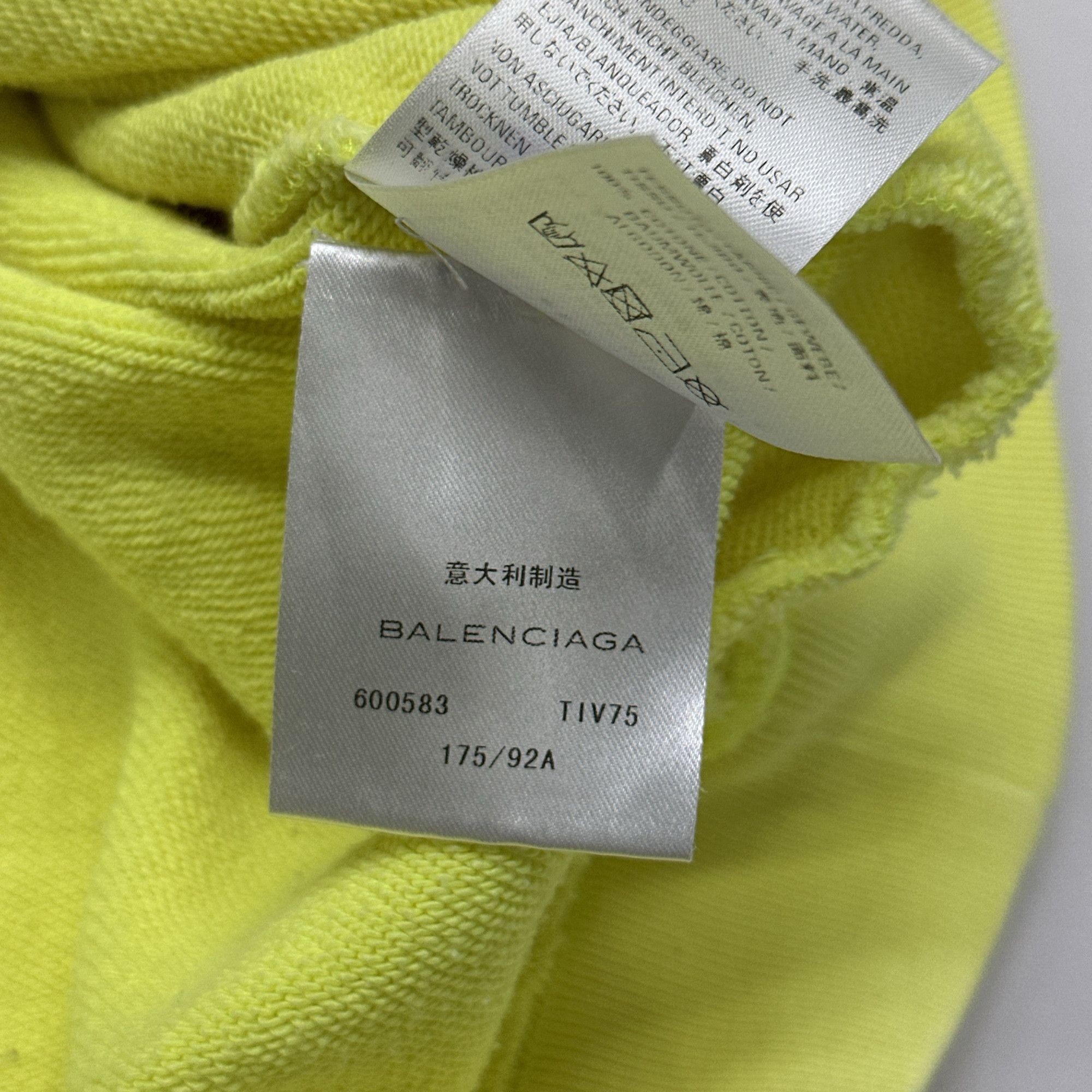 Balenciaga Balenciaga Crew Hoodie Size S Size US S / EU 44-46 / 1 - 5 Thumbnail