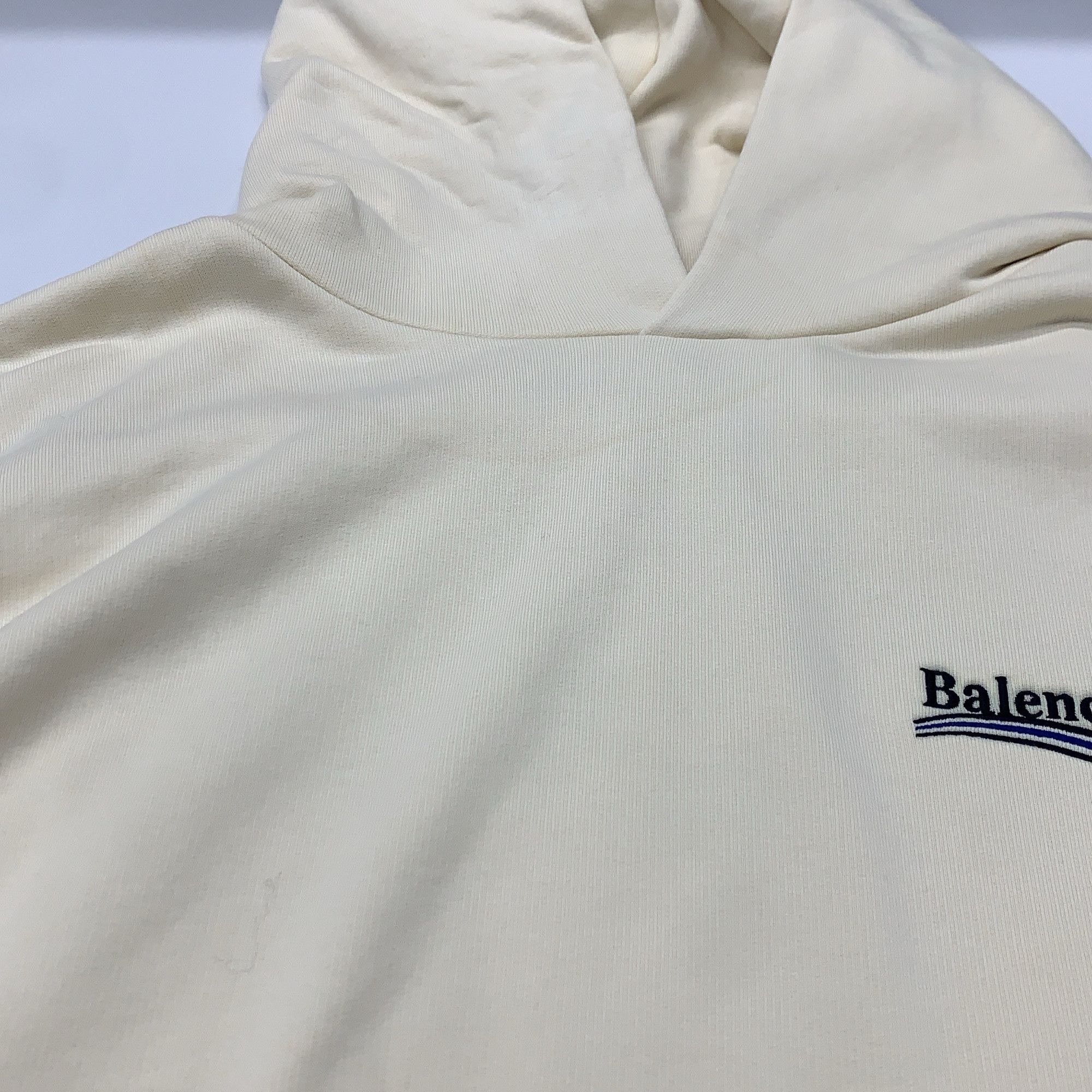 Balenciaga Balenciaga Wave Logo Hoodie Size M Size US M / EU 48-50 / 2 - 8 Thumbnail