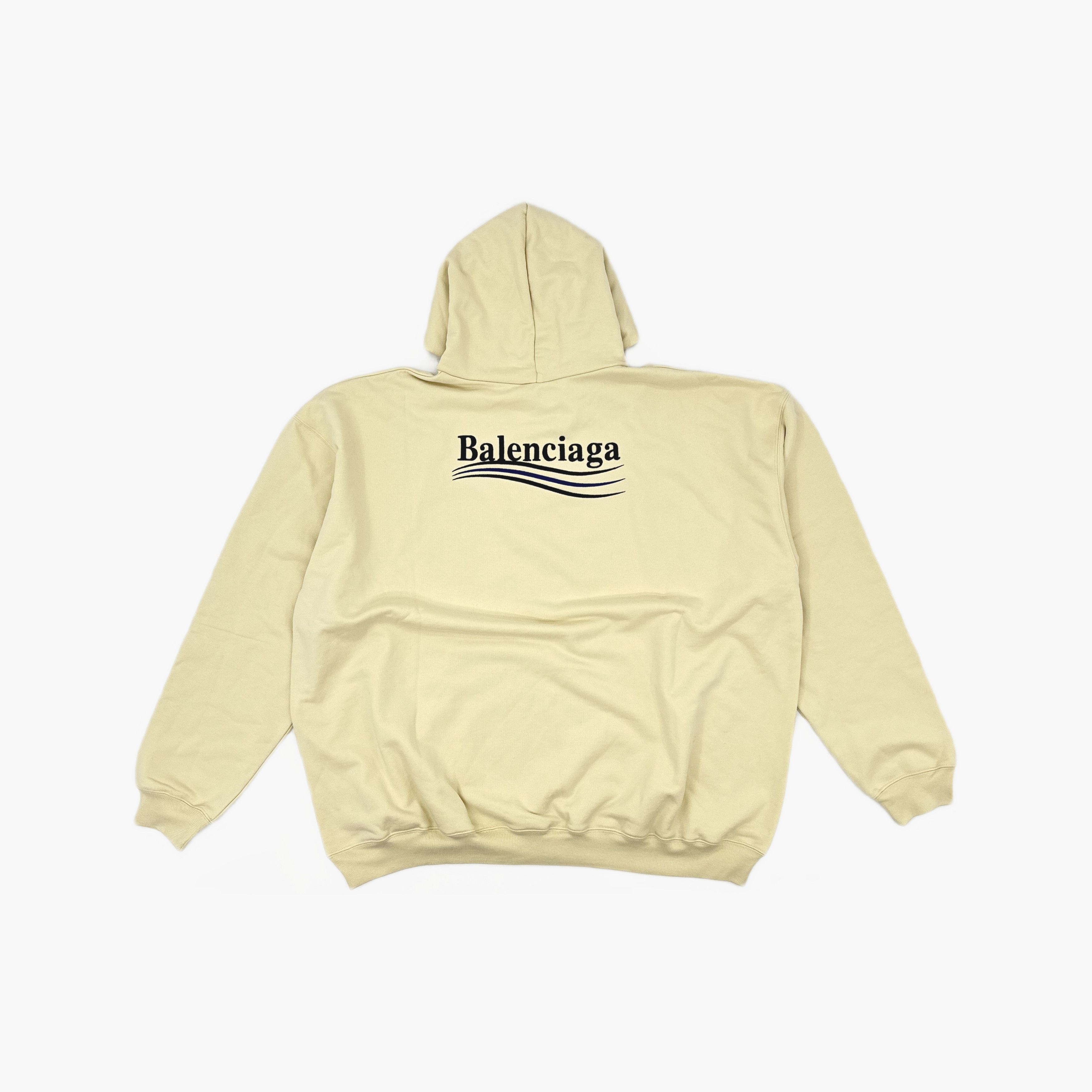 Balenciaga Balenciaga Wave Logo Hoodie Size M Size US M / EU 48-50 / 2 - 2 Thumbnail