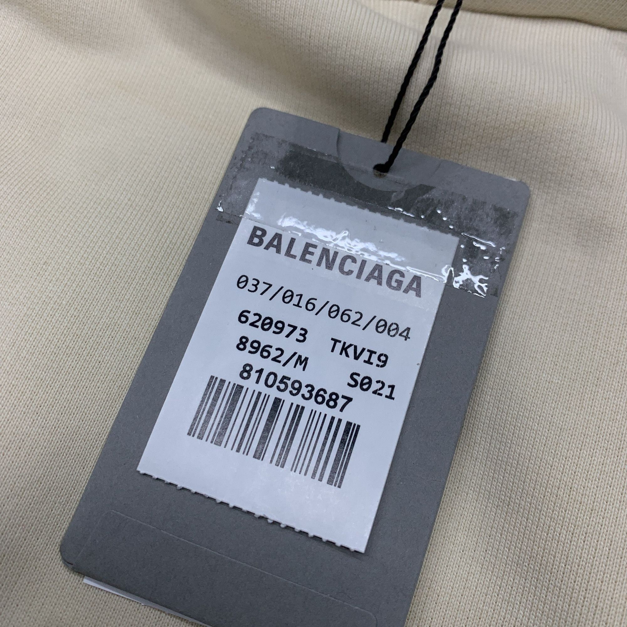 Balenciaga Balenciaga Wave Logo Hoodie Size M Size US M / EU 48-50 / 2 - 5 Thumbnail