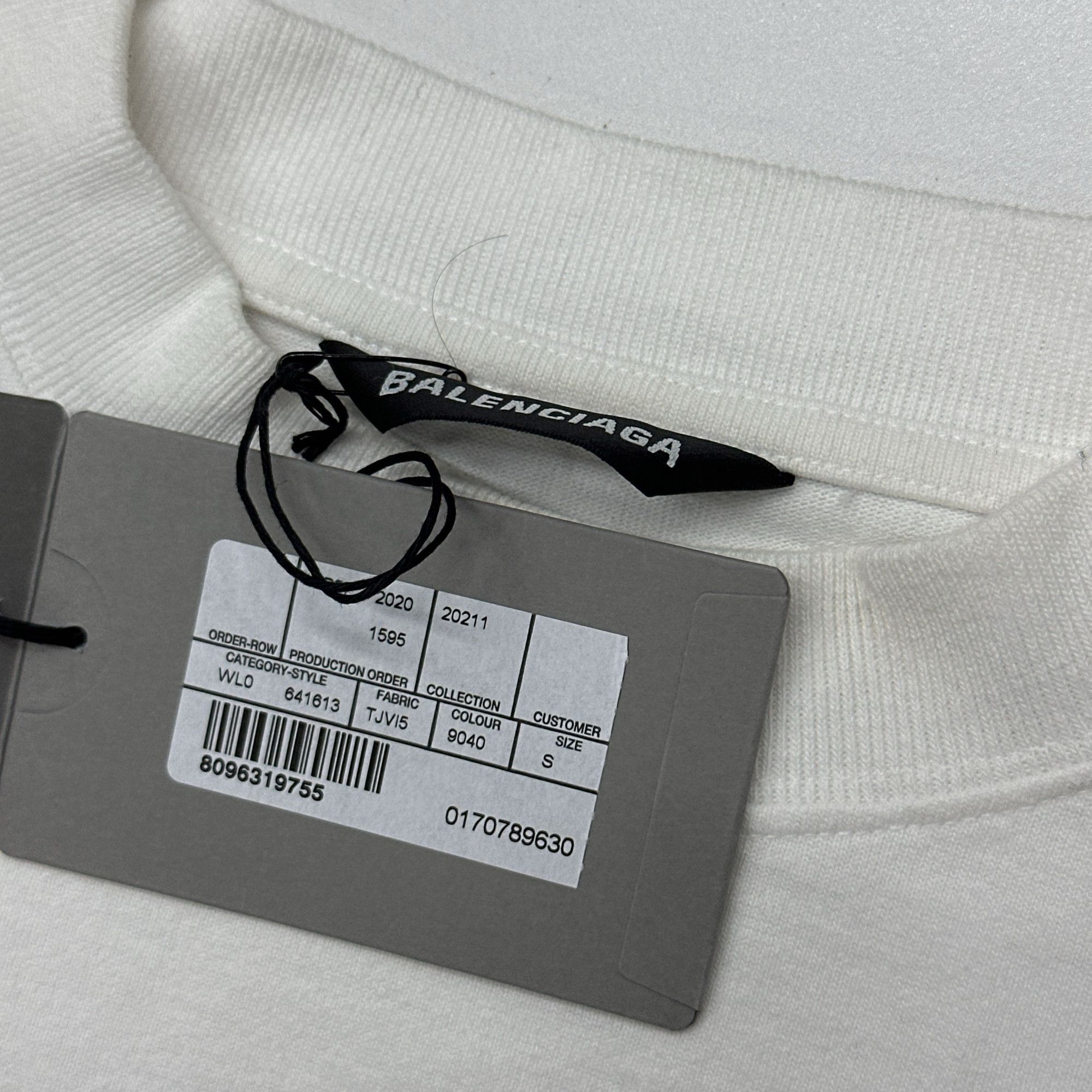 Balenciaga Balenciaga Multilingual Logo T-Shirt Size S Size US S / EU 44-46 / 1 - 4 Thumbnail