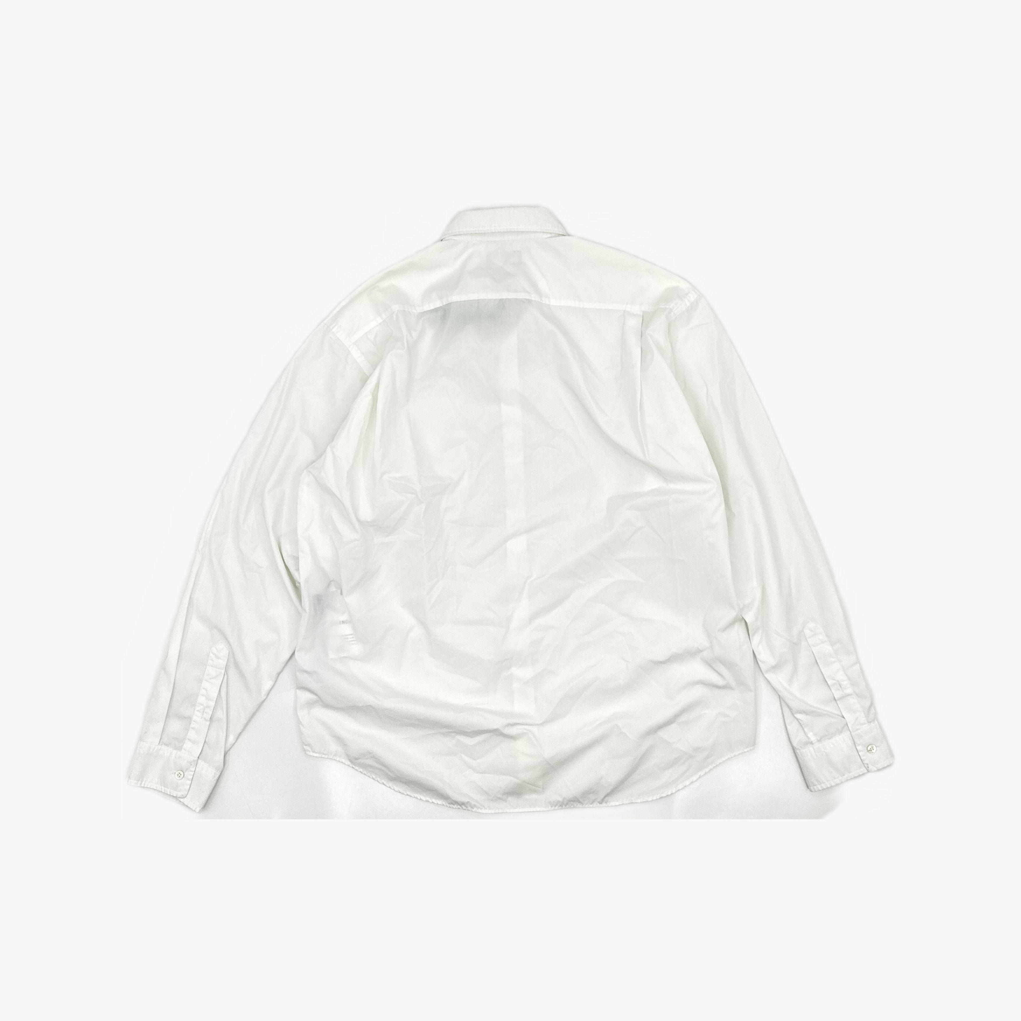 Balenciaga Balenciaga Logo Pocket Button Up Shirt Size 37 Size US S / EU 44-46 / 1 - 2 Thumbnail