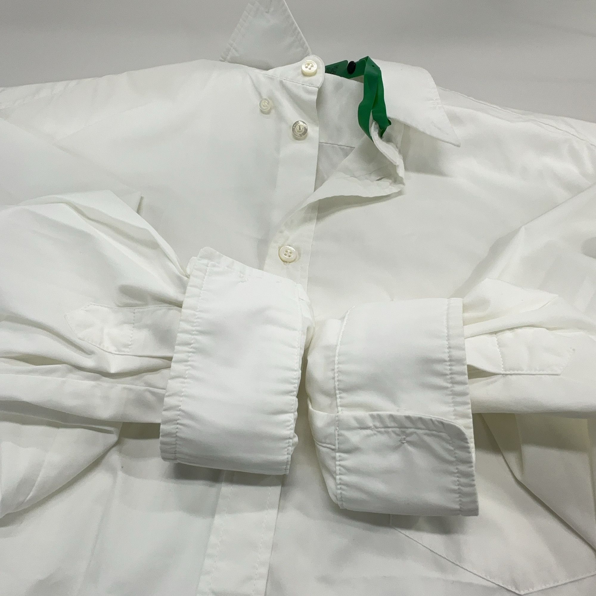 Balenciaga Balenciaga Logo Pocket Button Up Shirt Size 37 Size US S / EU 44-46 / 1 - 14 Thumbnail