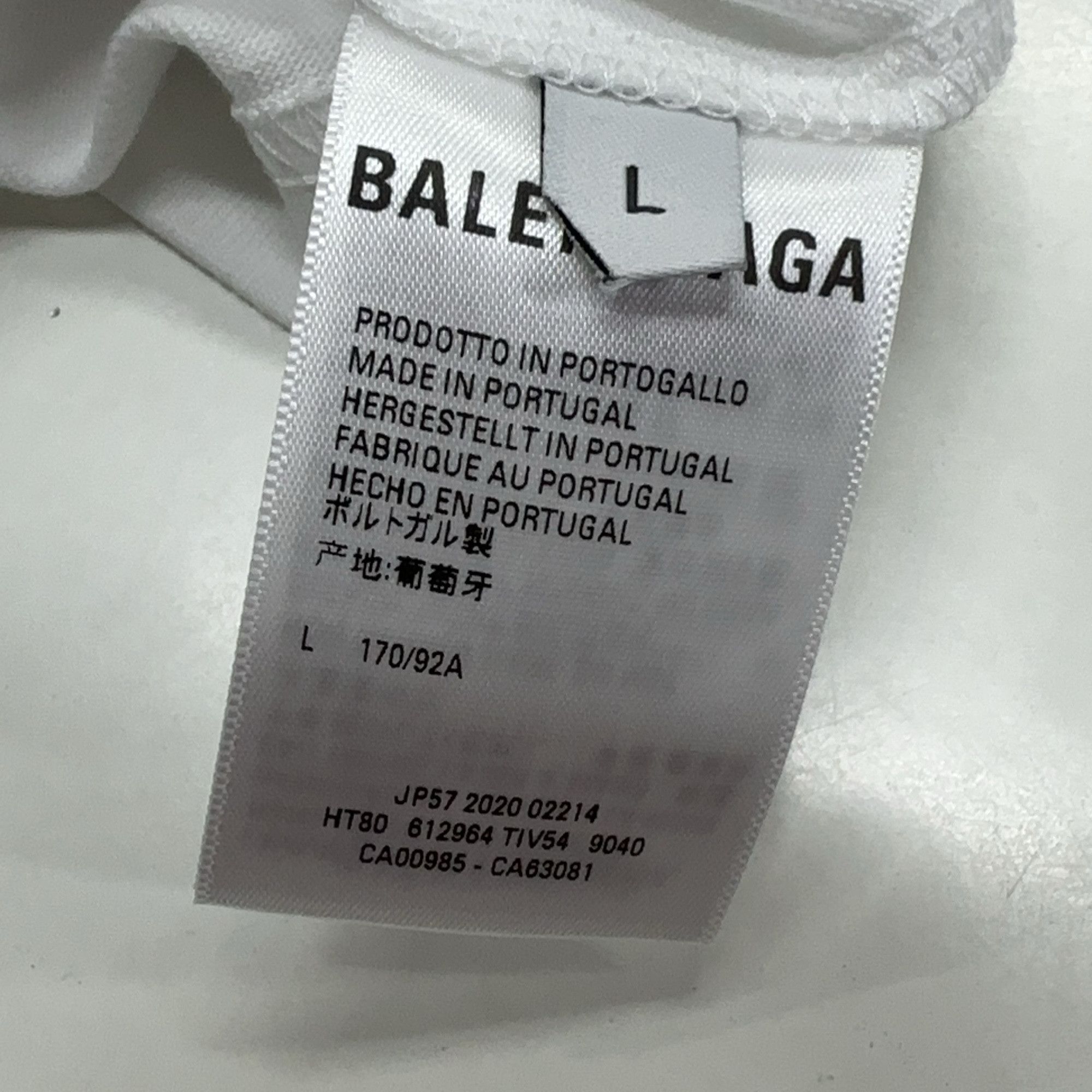 Balenciaga Balenciaga Logo T-Shirt Size L Size L / US 10 / IT 46 - 3 Thumbnail