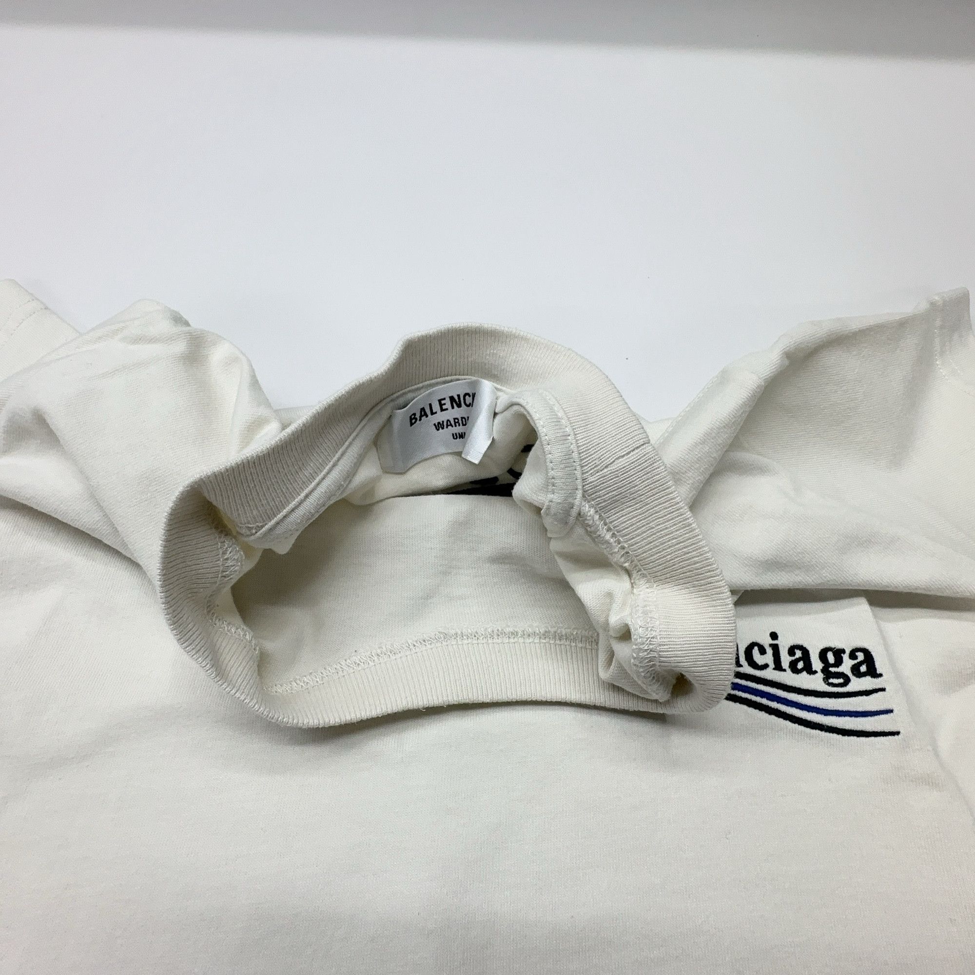 Balenciaga Balenciaga Wave Logo T-Shirt Size S Size US S / EU 44-46 / 1 - 5 Thumbnail