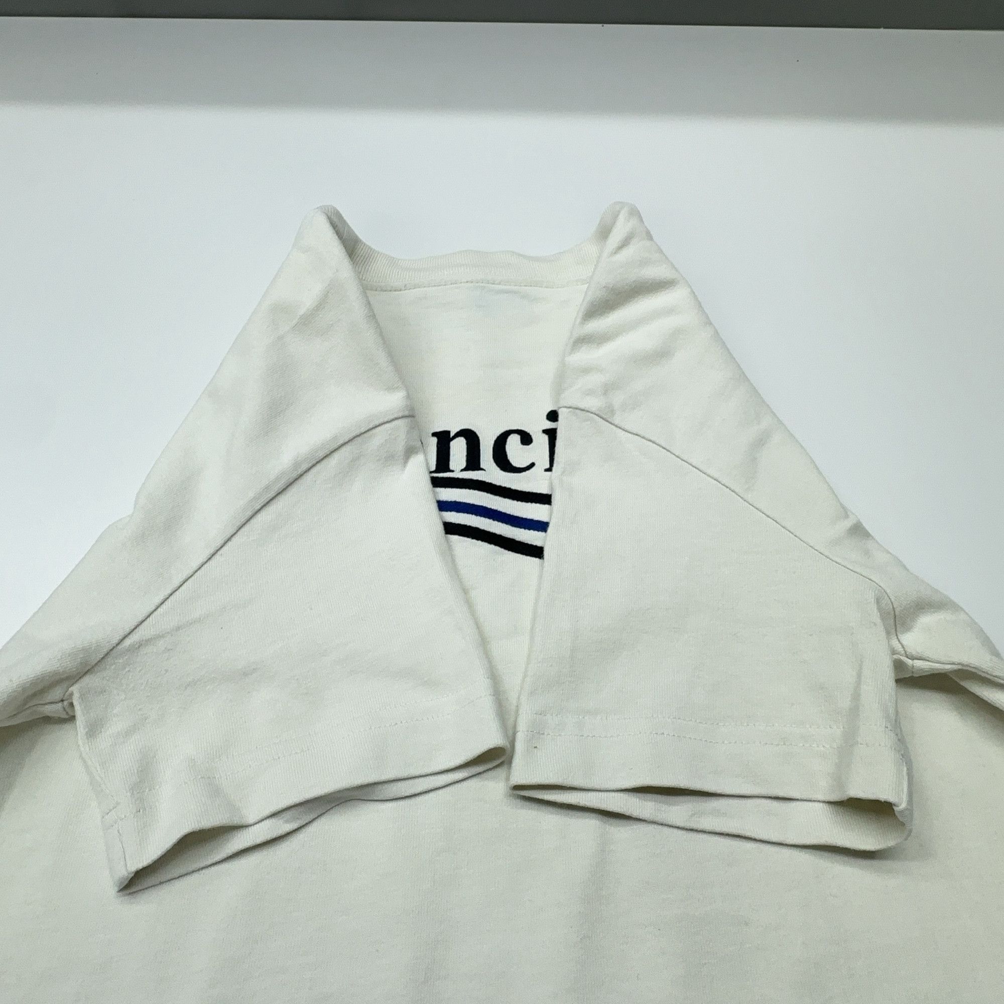 Balenciaga Balenciaga Wave Logo T-Shirt Size S Size US S / EU 44-46 / 1 - 10 Thumbnail