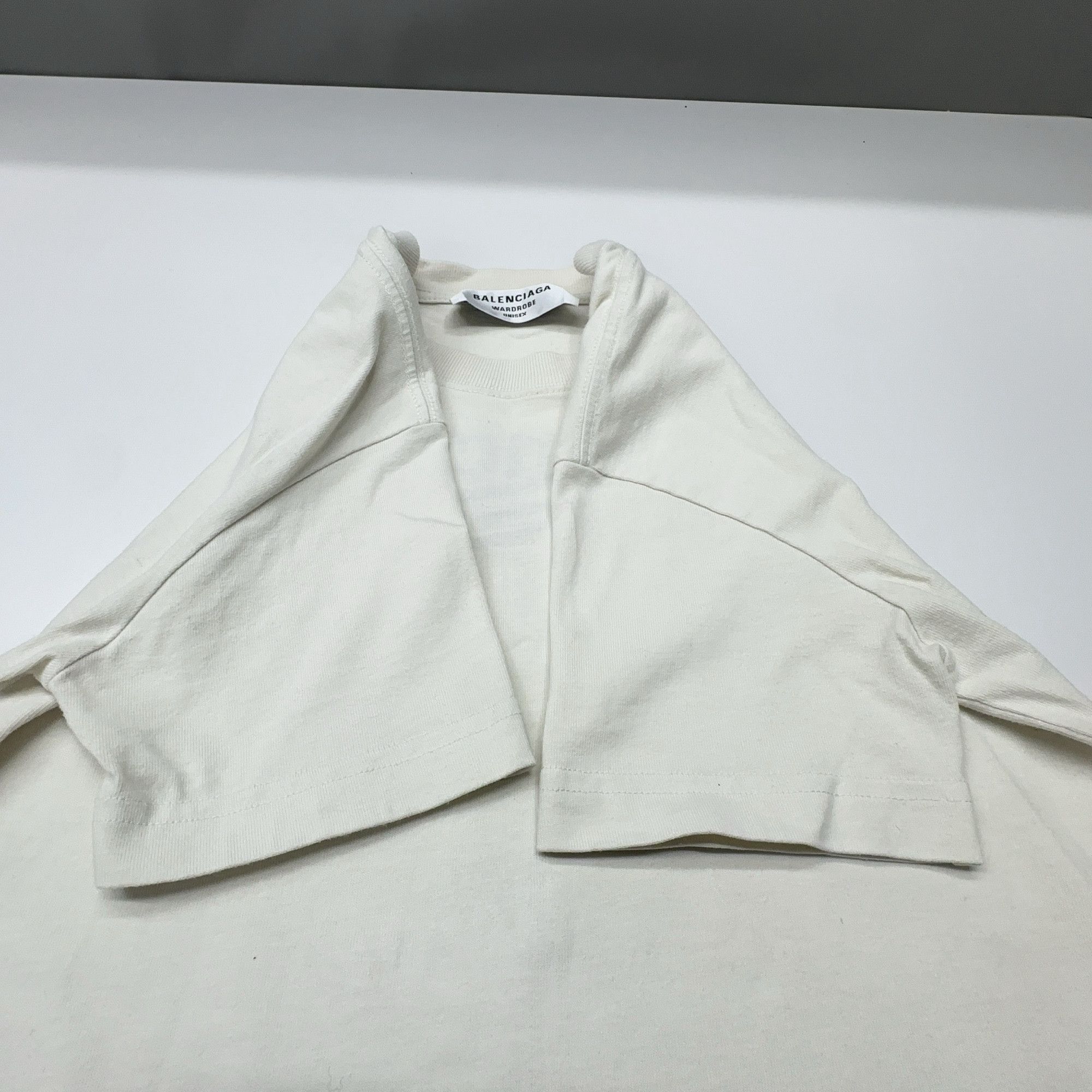 Balenciaga Balenciaga Wave Logo T-Shirt Size S Size US S / EU 44-46 / 1 - 7 Thumbnail