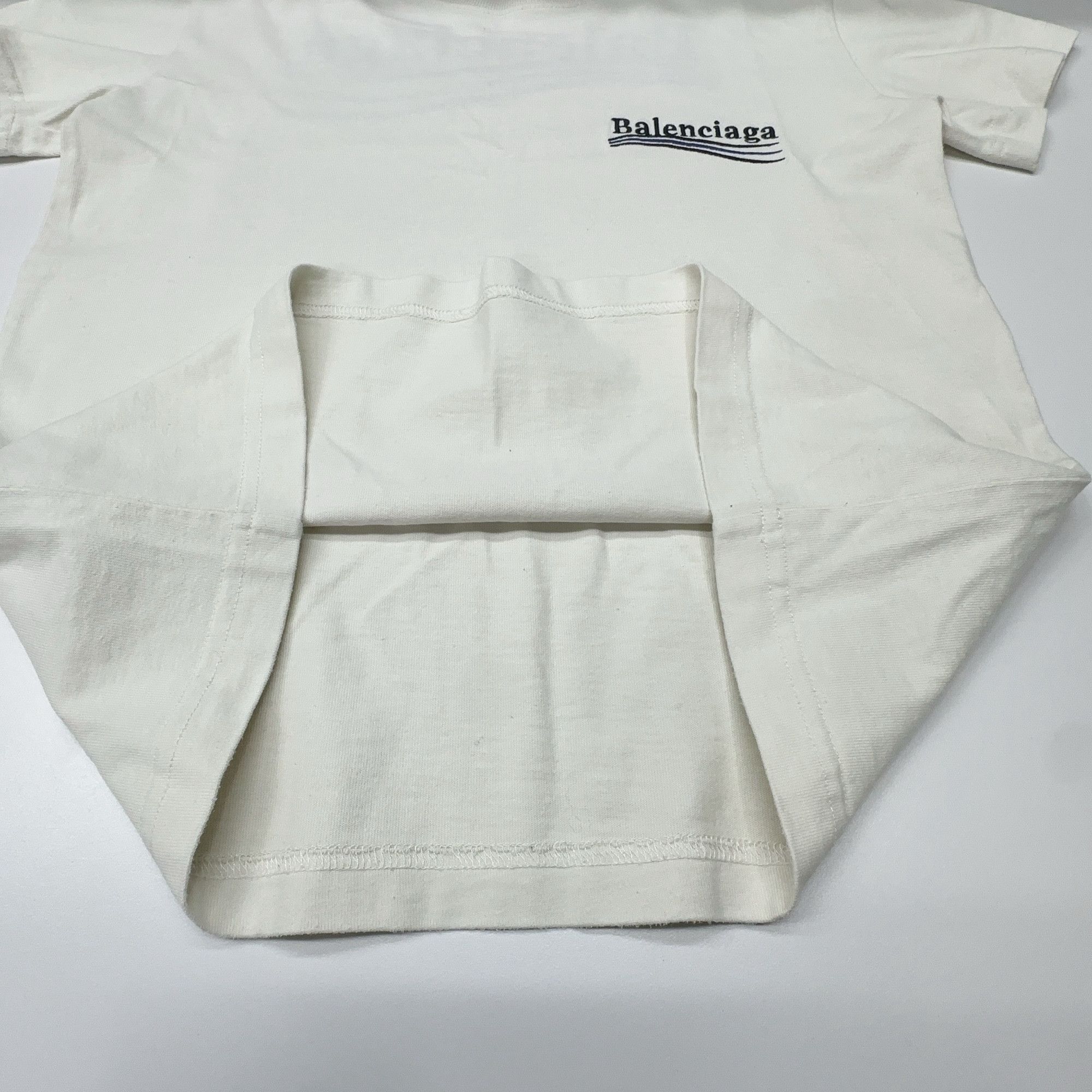 Balenciaga Balenciaga Wave Logo T-Shirt Size S Size US S / EU 44-46 / 1 - 9 Thumbnail