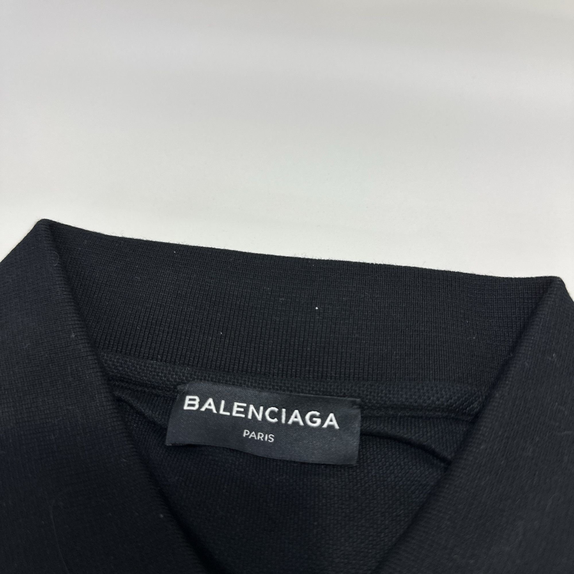 Balenciaga Balenciaga Think Big! Logo Polo Shirt Size S Size US S / EU 44-46 / 1 - 8 Thumbnail
