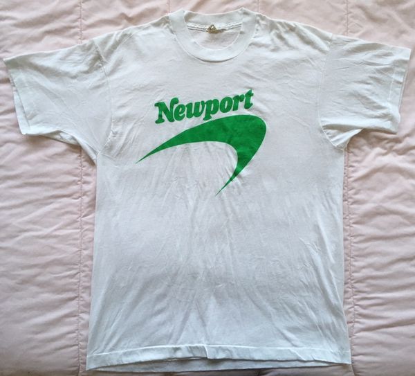 Nike Swoosh Logo vs Newport Cigarettes Swoosh Logo