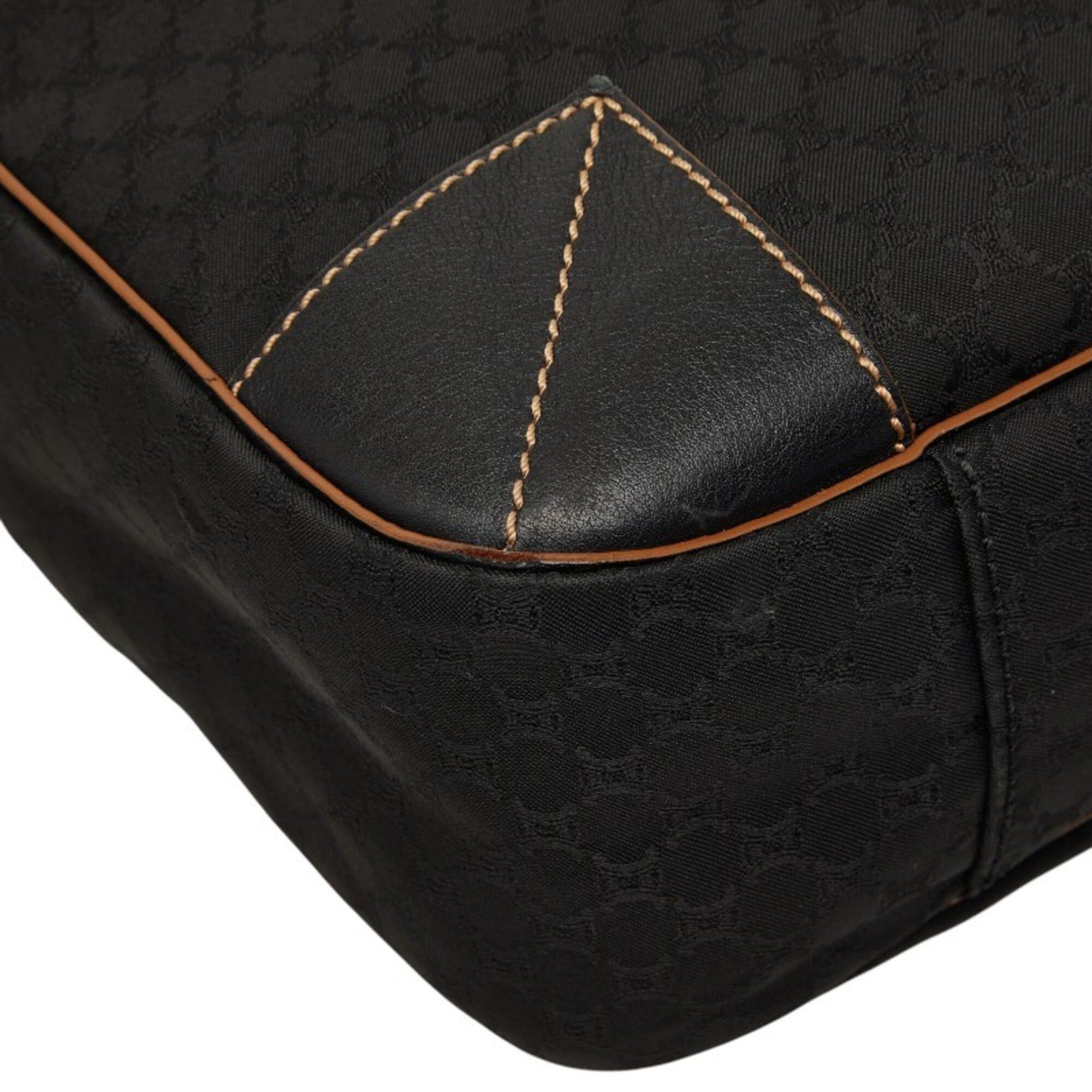 Celine Celine Macadam handbag, black canvas and leather, for women. Size ONE SIZE - 5 Thumbnail