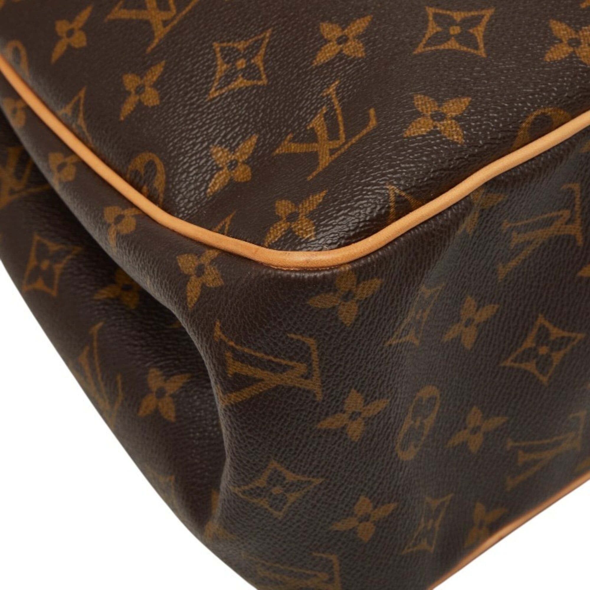 Louis Vuitton Louis Vuitton Monogram Batignolles Vertical Shoulder Bag Tote M51153 Brown Leather Women's LOUIS VUITTON Size ONE SIZE - 5 Thumbnail