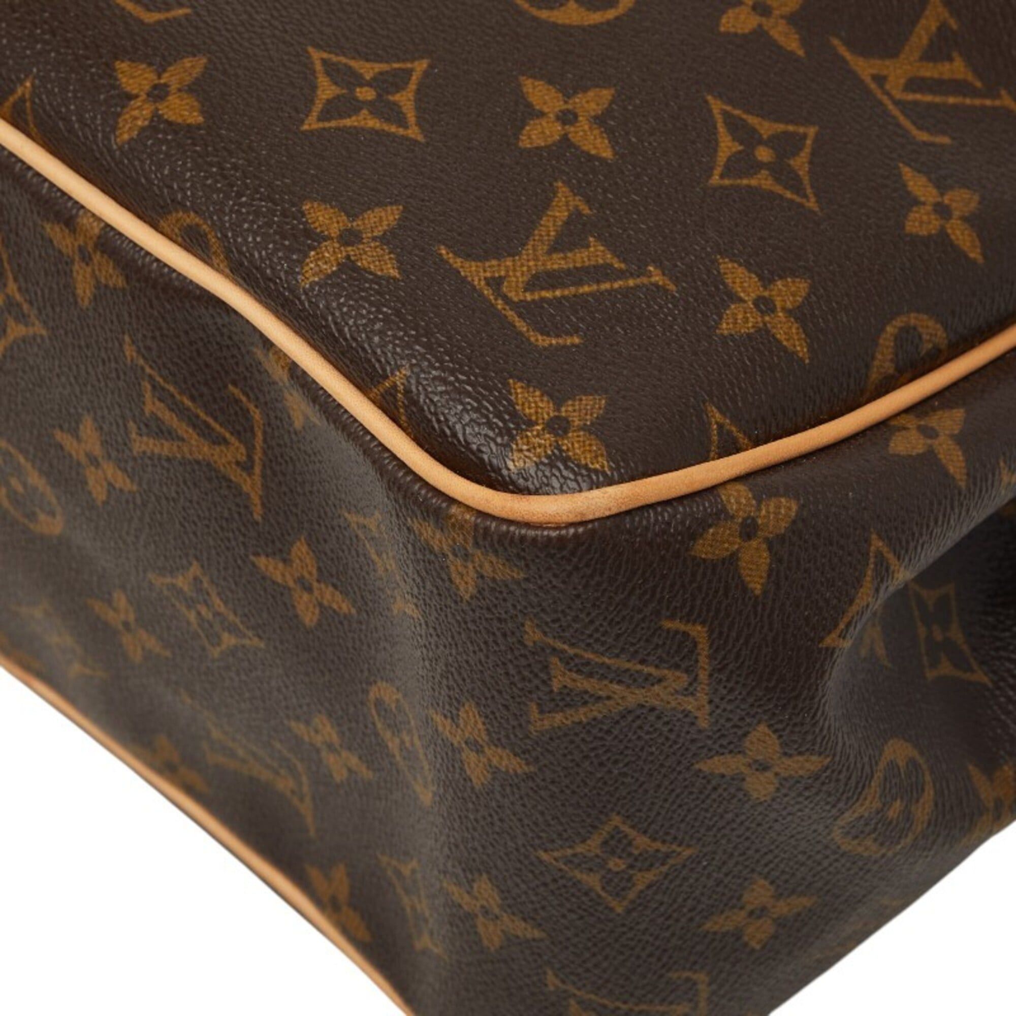 Louis Vuitton Louis Vuitton Monogram Batignolles Vertical Shoulder Bag Tote M51153 Brown Leather Women's LOUIS VUITTON Size ONE SIZE - 4 Thumbnail