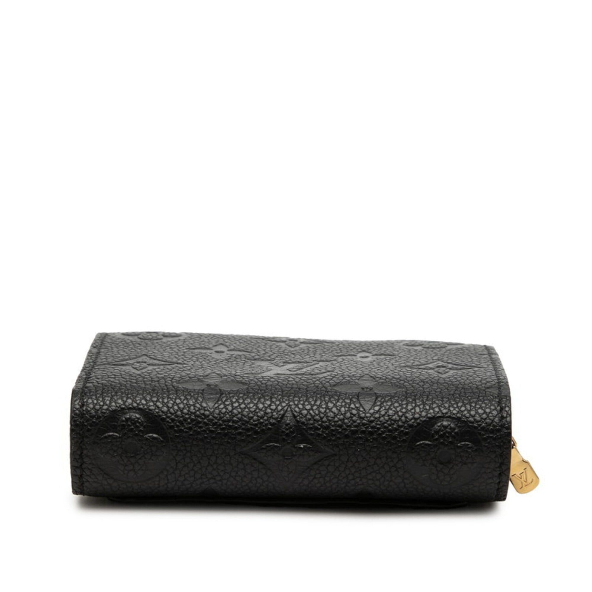 Louis Vuitton Louis Vuitton Monogram Empreinte Portefeuille Claire Bi-fold Wallet M80151 Noir Black Leather Women's LOUIS VUITTON Size ONE SIZE - 3 Thumbnail