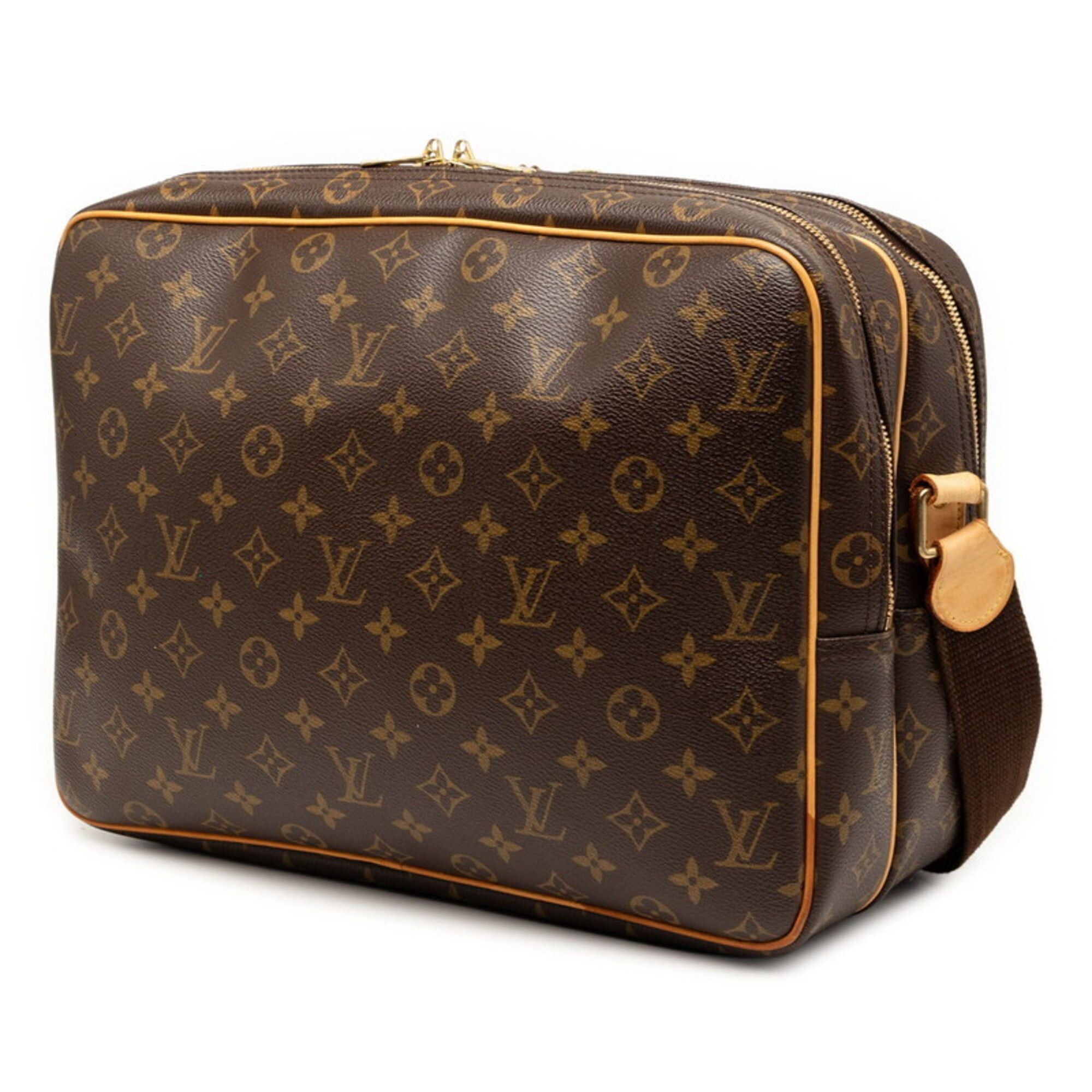 Louis Vuitton Louis Vuitton Monogram Reporter GM Crossbody Shoulder Bag M45252 Brown Leather Women's LOUIS VUITTON Size ONE SIZE - 2 Thumbnail
