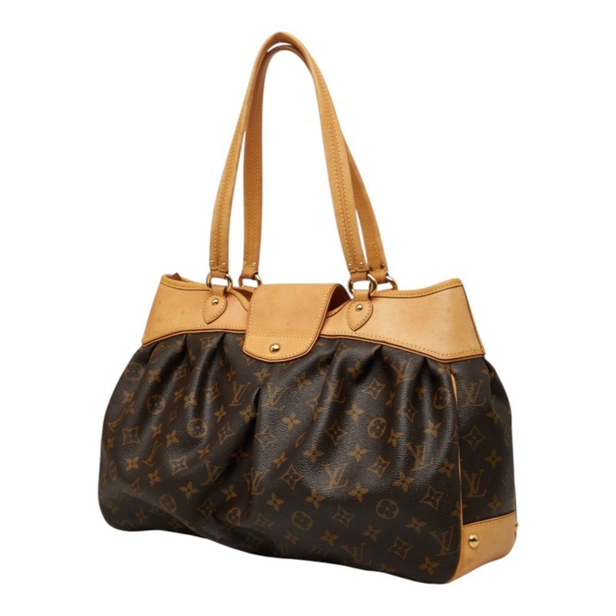Louis Vuitton Louis Vuitton Monogram Boetie MM Handbag Tote Bag M45714 Brown Leather Women's LOUIS VUITTON Size ONE SIZE - 2 Thumbnail