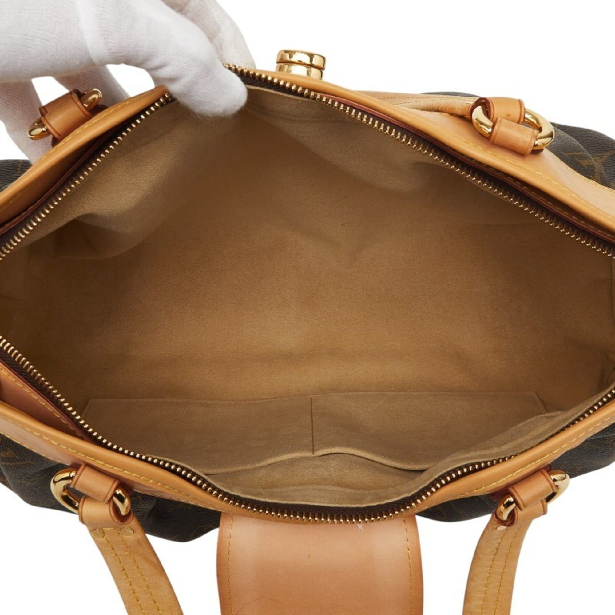 Louis Vuitton Louis Vuitton Monogram Boetie MM Handbag Tote Bag M45714 Brown Leather Women's LOUIS VUITTON Size ONE SIZE - 9 Thumbnail