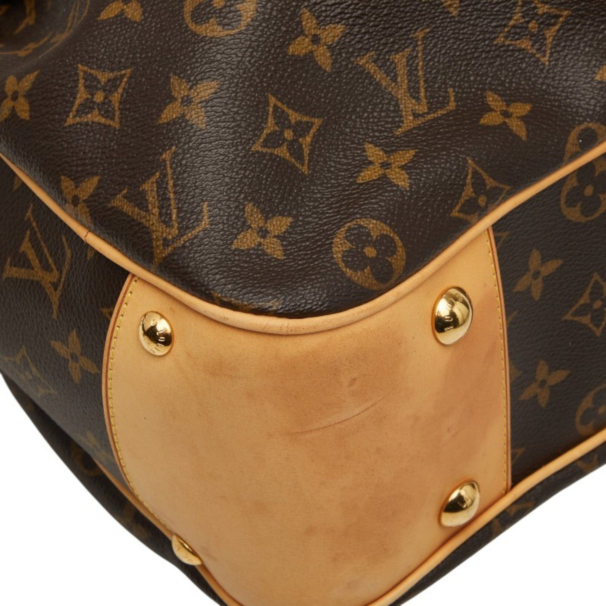 Louis Vuitton Louis Vuitton Monogram Boetie MM Handbag Tote Bag M45714 Brown Leather Women's LOUIS VUITTON Size ONE SIZE - 7 Thumbnail