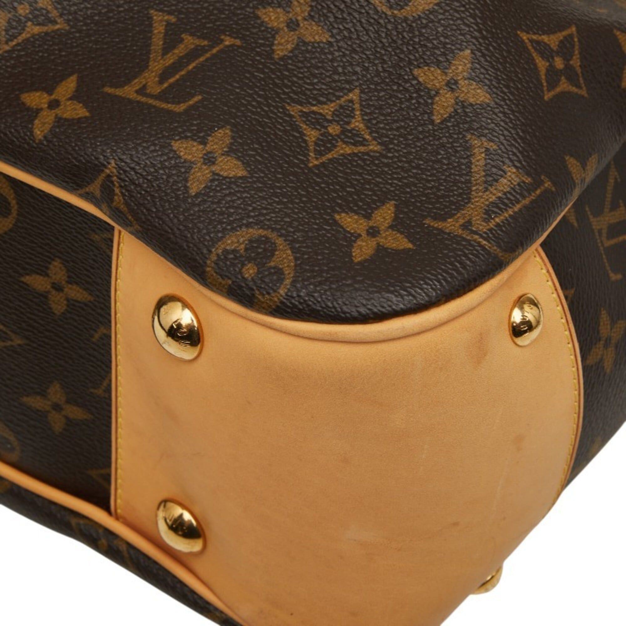 Louis Vuitton Louis Vuitton Monogram Boetie MM Handbag Tote Bag M45714 Brown Leather Women's LOUIS VUITTON Size ONE SIZE - 6 Thumbnail