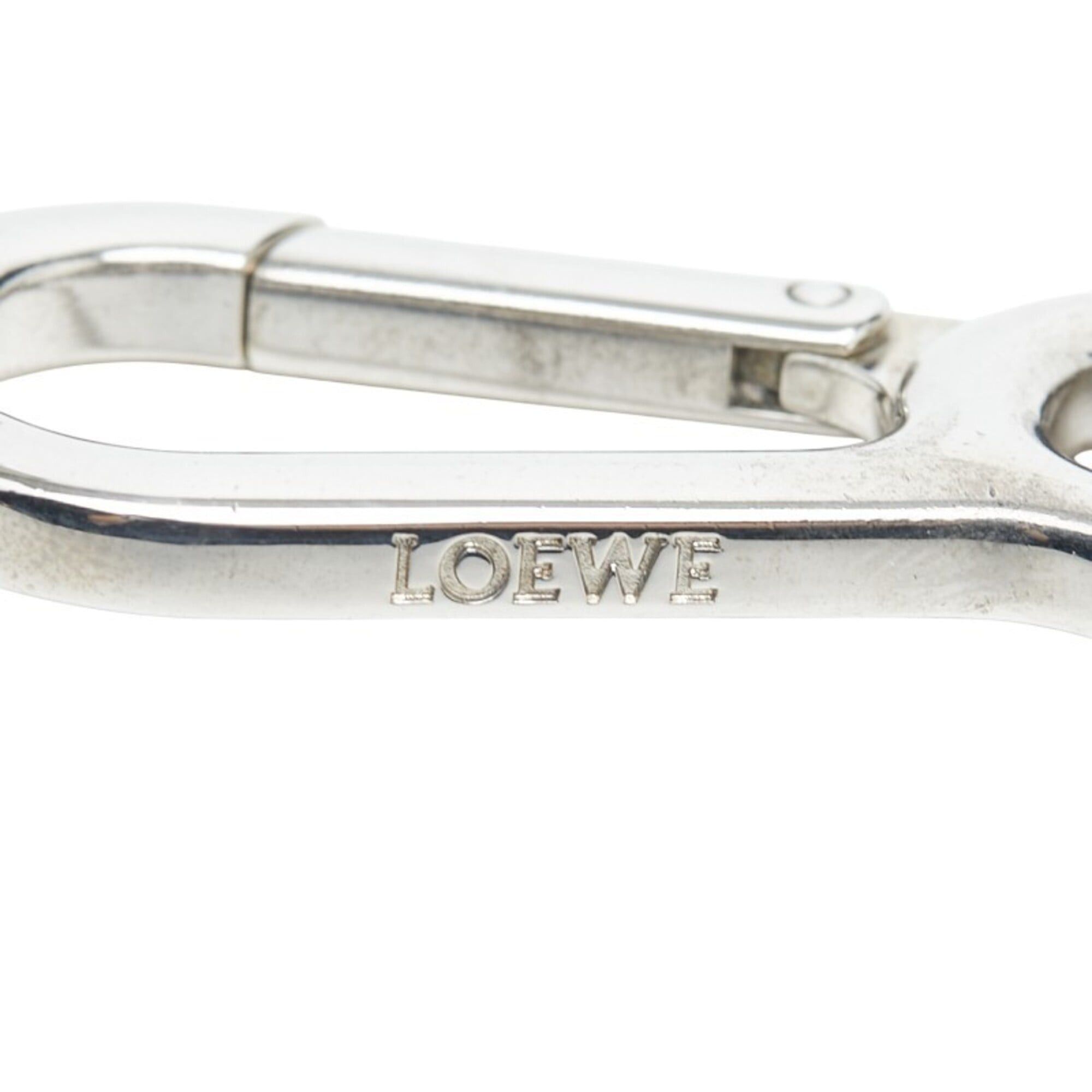 Loewe Loewe Spaceship Keychain Accessory Bag Charm Red Multicolor Rubber Leather Women's LOEWE Size ONE SIZE - 3 Thumbnail