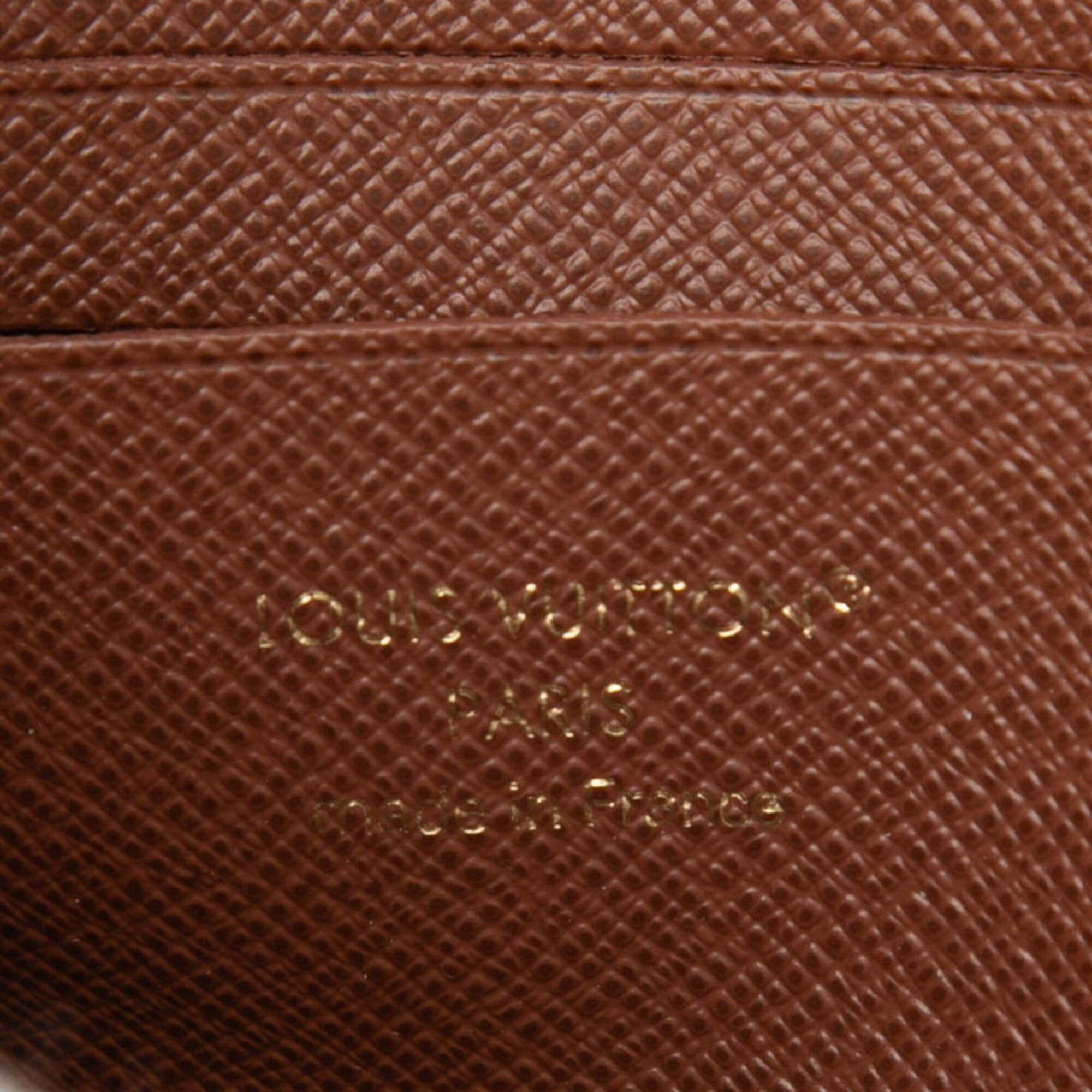 Louis Vuitton Louis Vuitton Monogram Portefeuille Noir Compact Wallet/Coin Case, Wallet M83476 Brown, Women's LOUIS VUITTON Size ONE SIZE - 5 Thumbnail