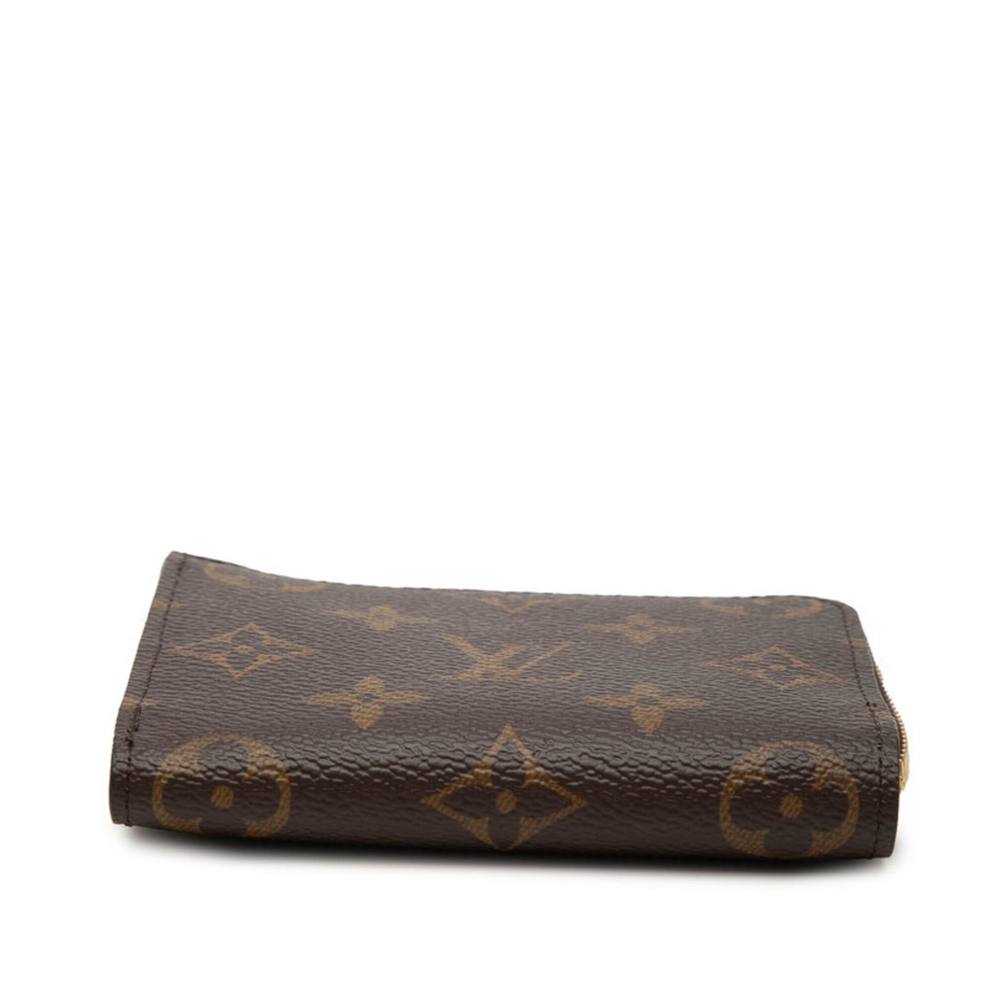 Louis Vuitton Louis Vuitton Monogram Portefeuille Noir Compact Wallet/Coin Case, Wallet M83476 Brown, Women's LOUIS VUITTON Size ONE SIZE - 3 Thumbnail