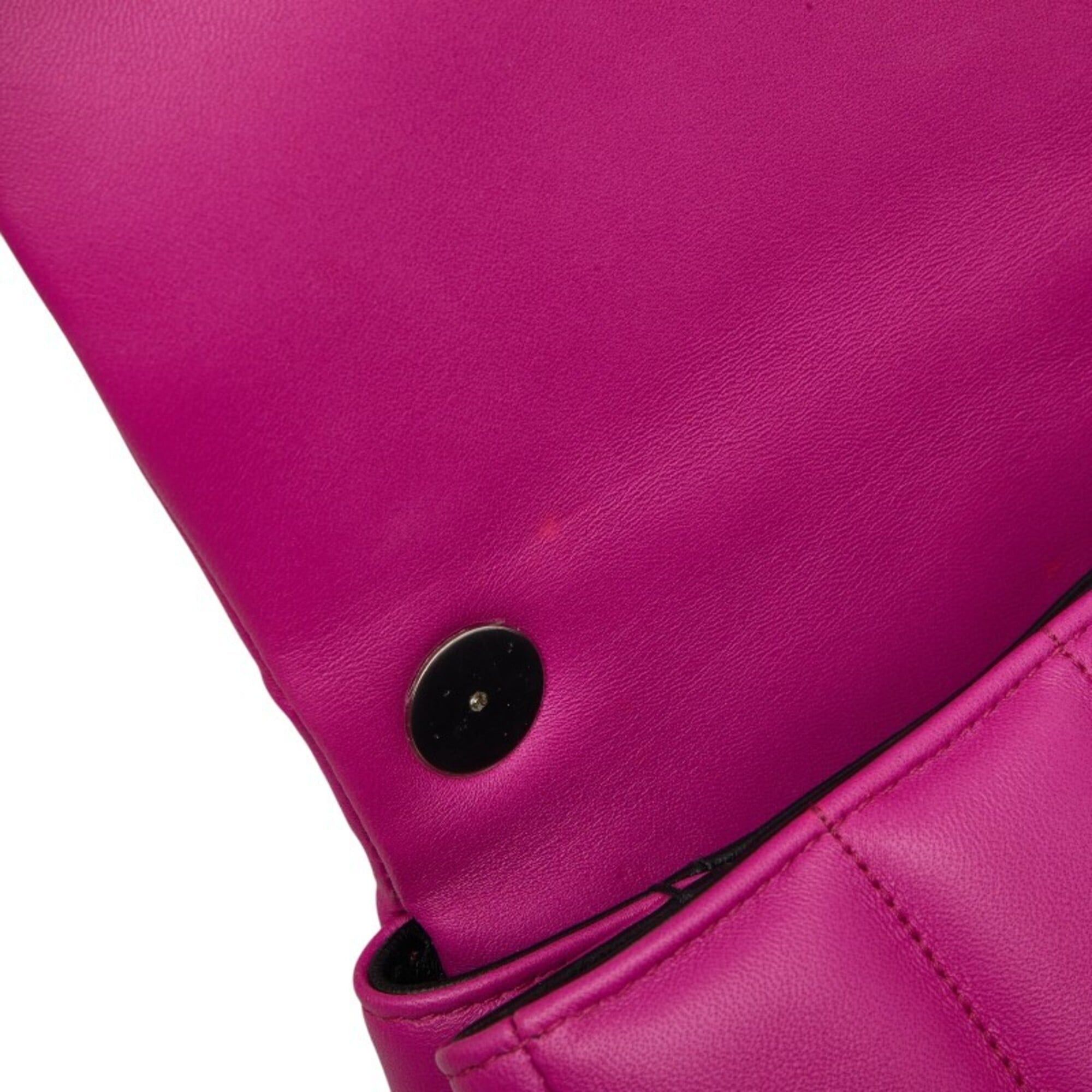 Bvlgari BVLGARI x AMBUSH YOON Serpenti Handbag Shoulder Bag 2WAY Pink Leather Women's Size ONE SIZE - 9 Thumbnail