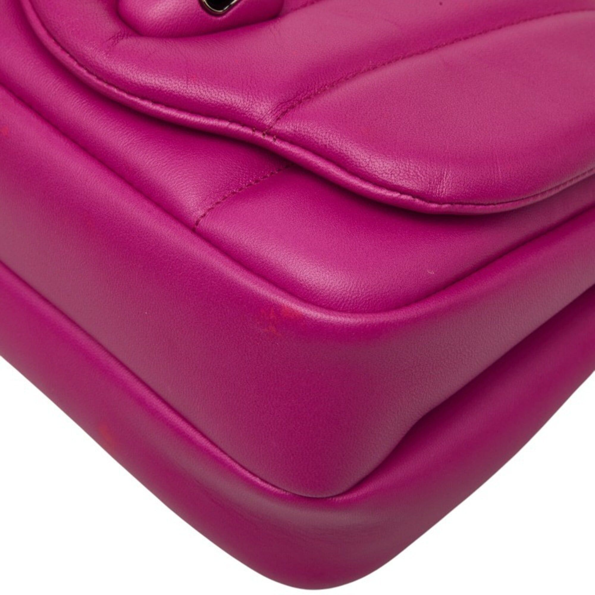 Bvlgari BVLGARI x AMBUSH YOON Serpenti Handbag Shoulder Bag 2WAY Pink Leather Women's Size ONE SIZE - 4 Thumbnail