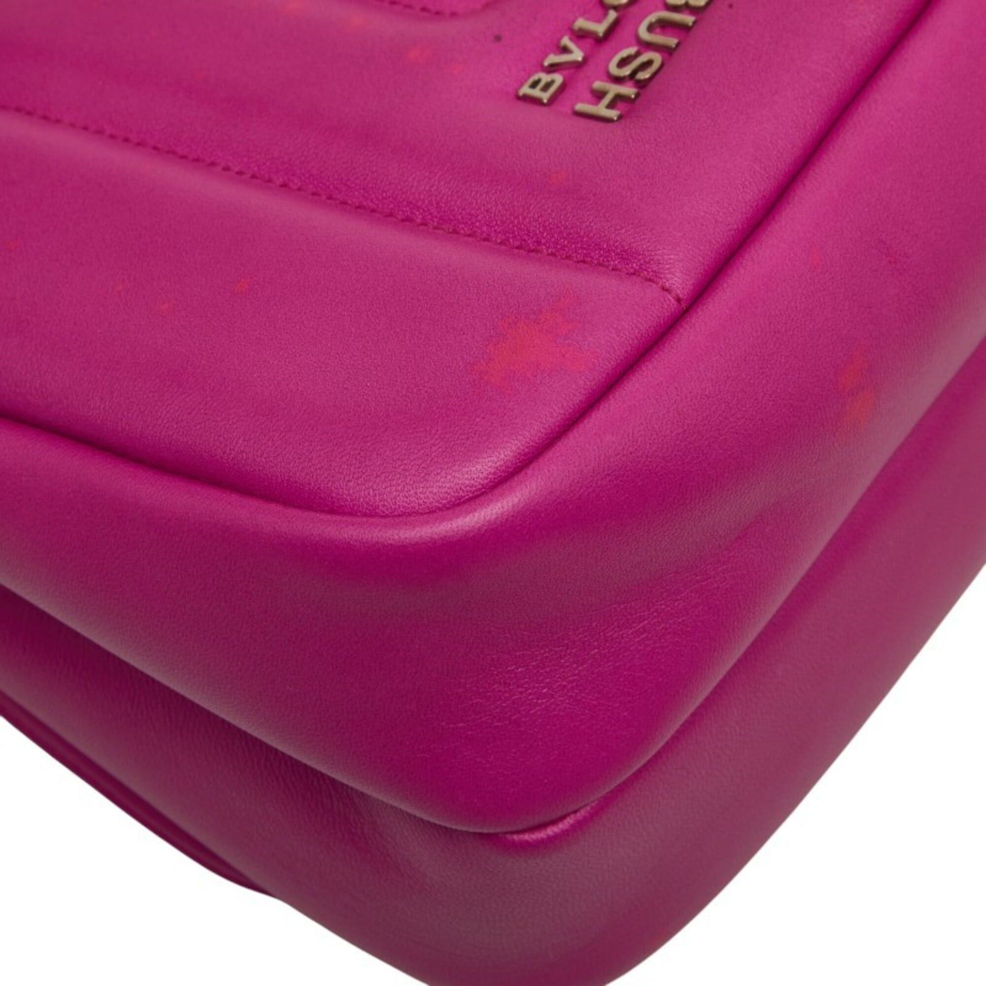 Bvlgari BVLGARI x AMBUSH YOON Serpenti Handbag Shoulder Bag 2WAY Pink Leather Women's Size ONE SIZE - 7 Thumbnail
