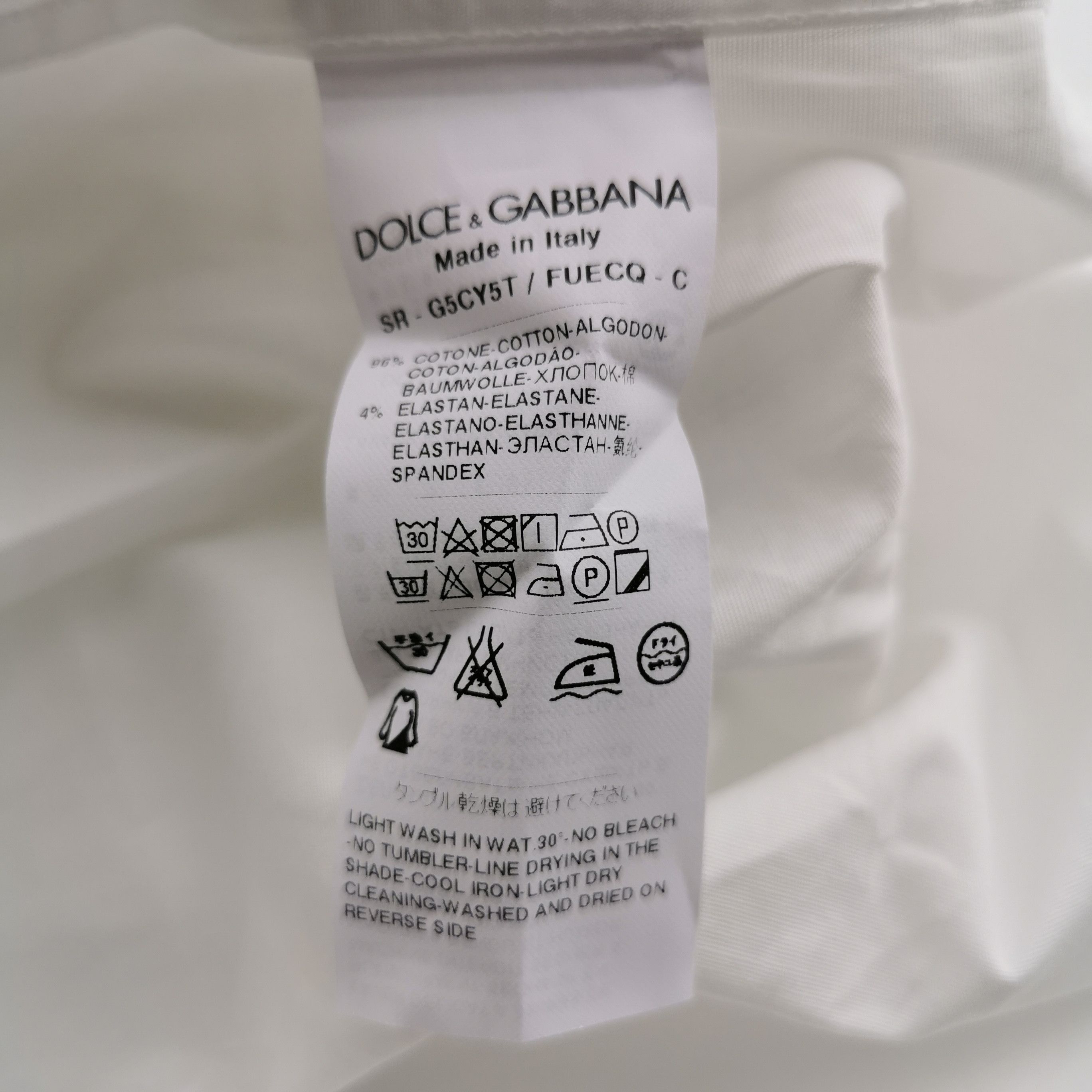 Dolce & Gabbana Dolce & Gabbana Men xxl Button Ups Size US XXL / EU 58 / 5 - 8 Thumbnail