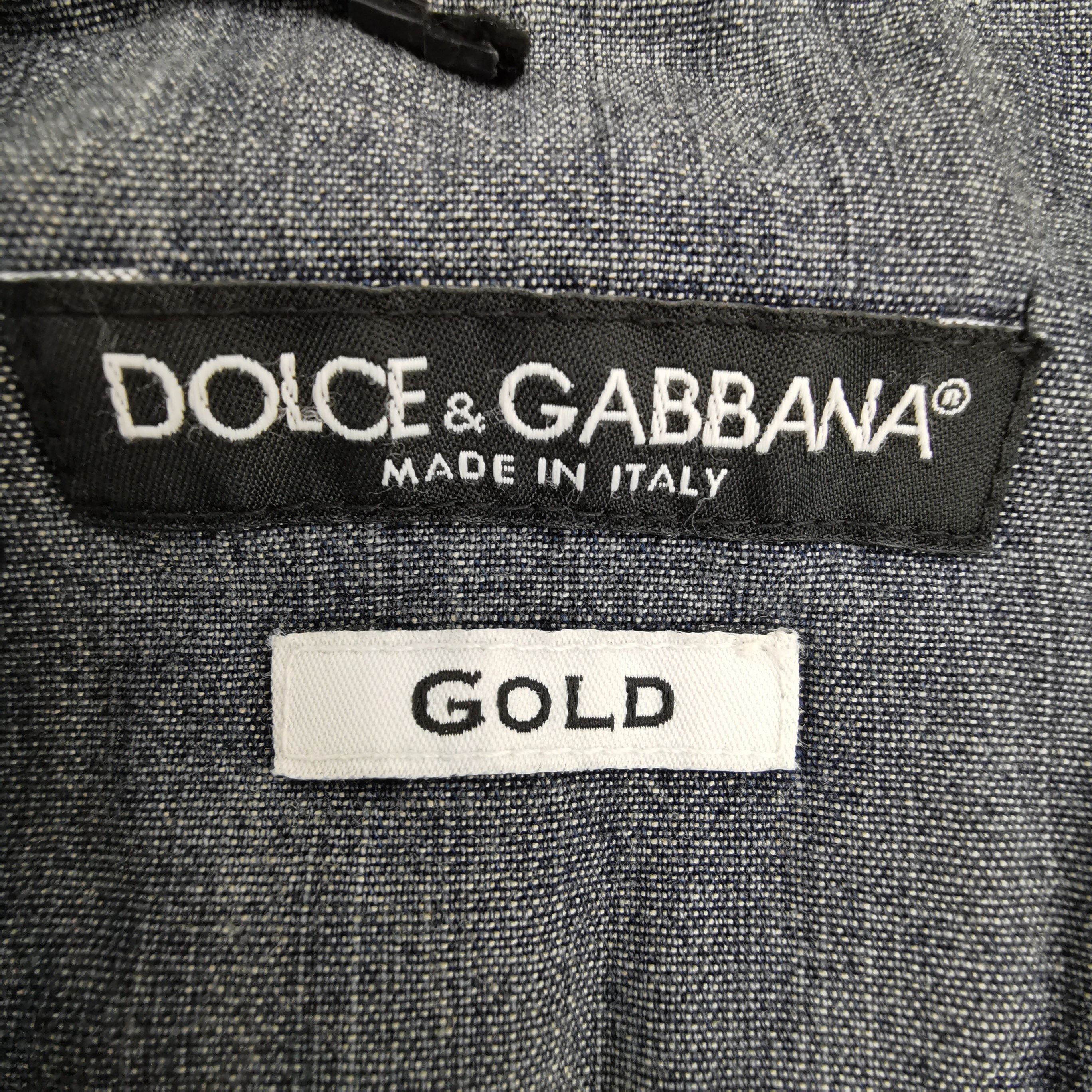 Dolce & Gabbana Dolce & Gabbana Men s Button Ups Size US S / EU 44-46 / 1 - 4 Thumbnail