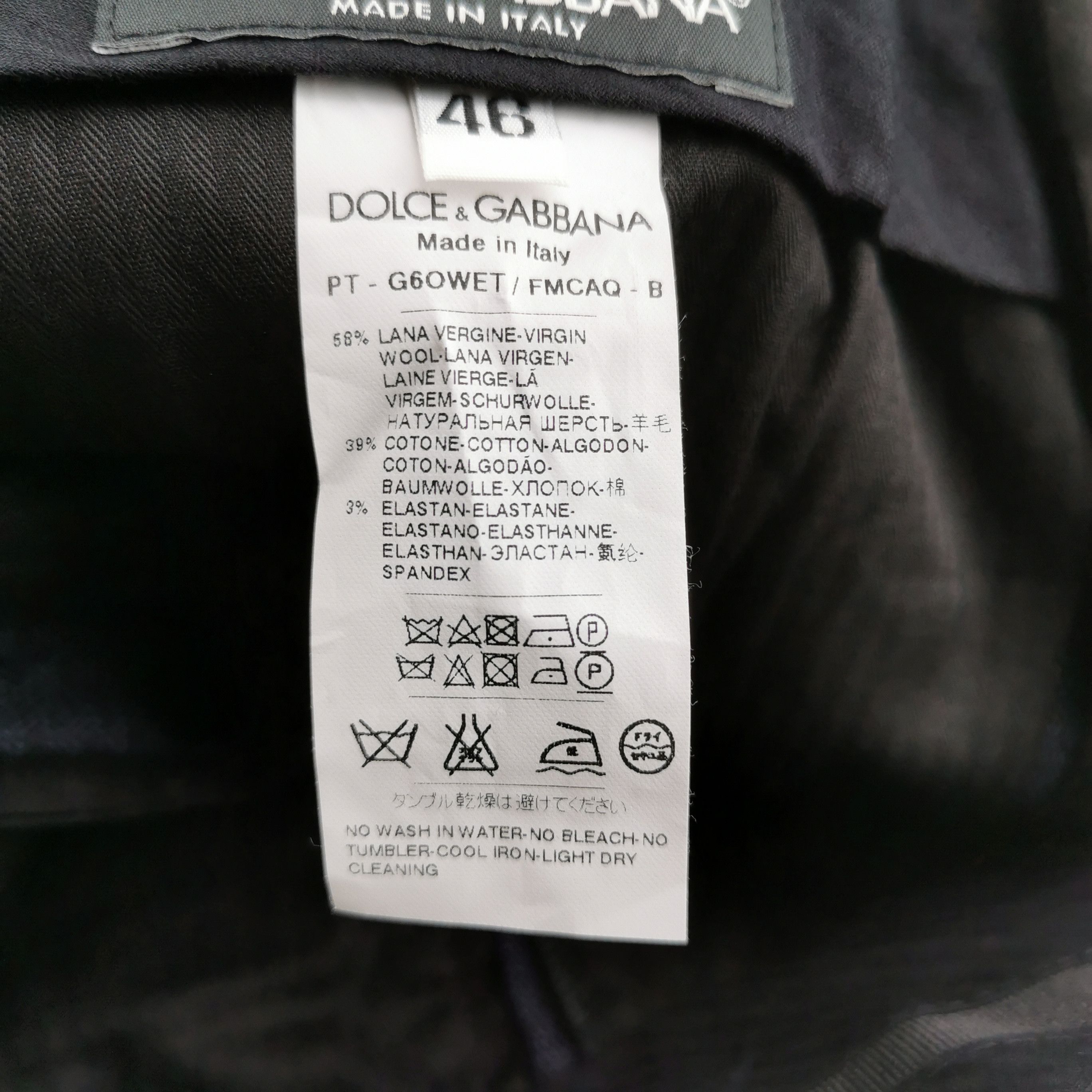 Dolce & Gabbana Dolce & Gabbana Men 30 Casual Pants Size US 30 / EU 46 - 7 Thumbnail