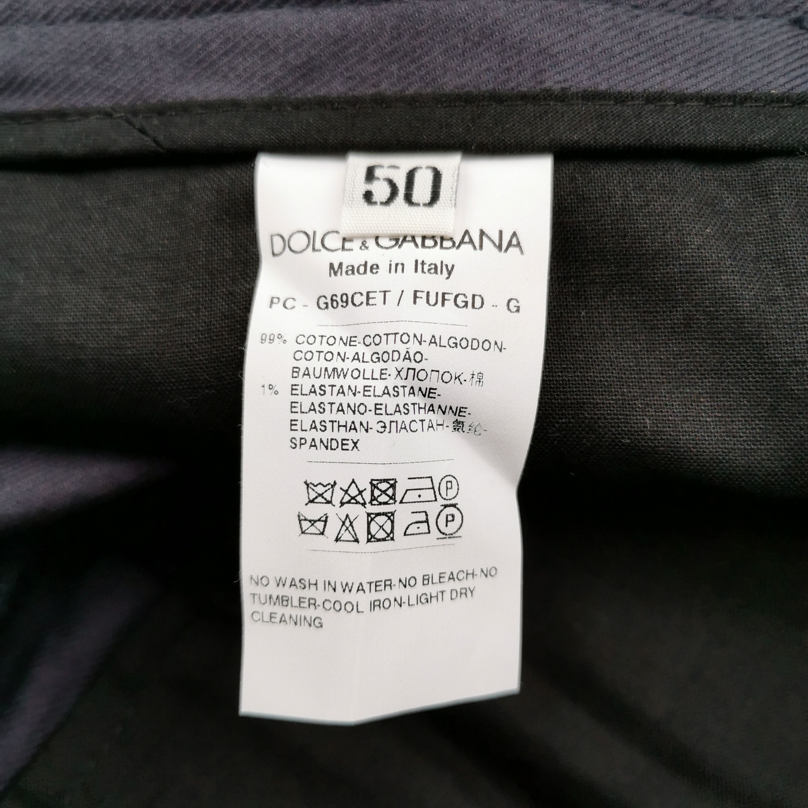 Dolce & Gabbana Dolce & Gabbana Men 34 Casual Pants Size US 34 / EU 50 - 6 Thumbnail