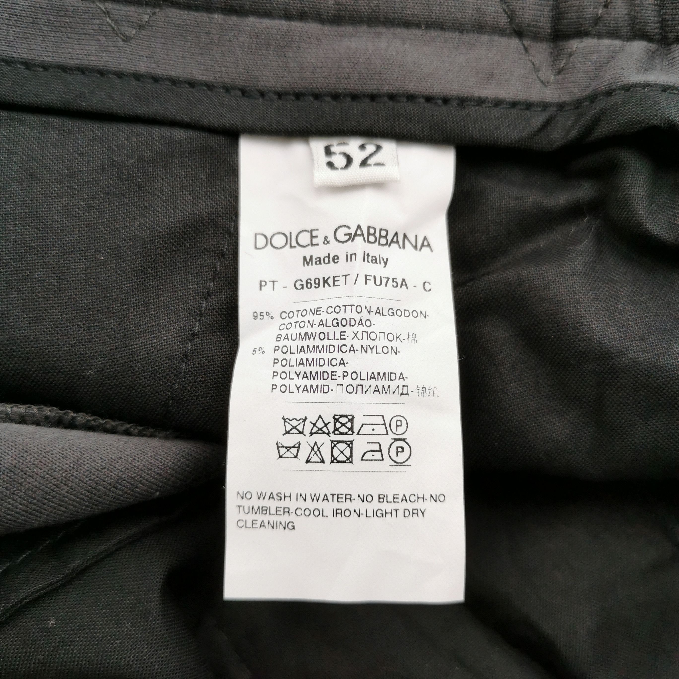 Dolce & Gabbana Dolce & Gabbana Men 36 Casual Pants Size US 36 / EU 52 - 6 Thumbnail