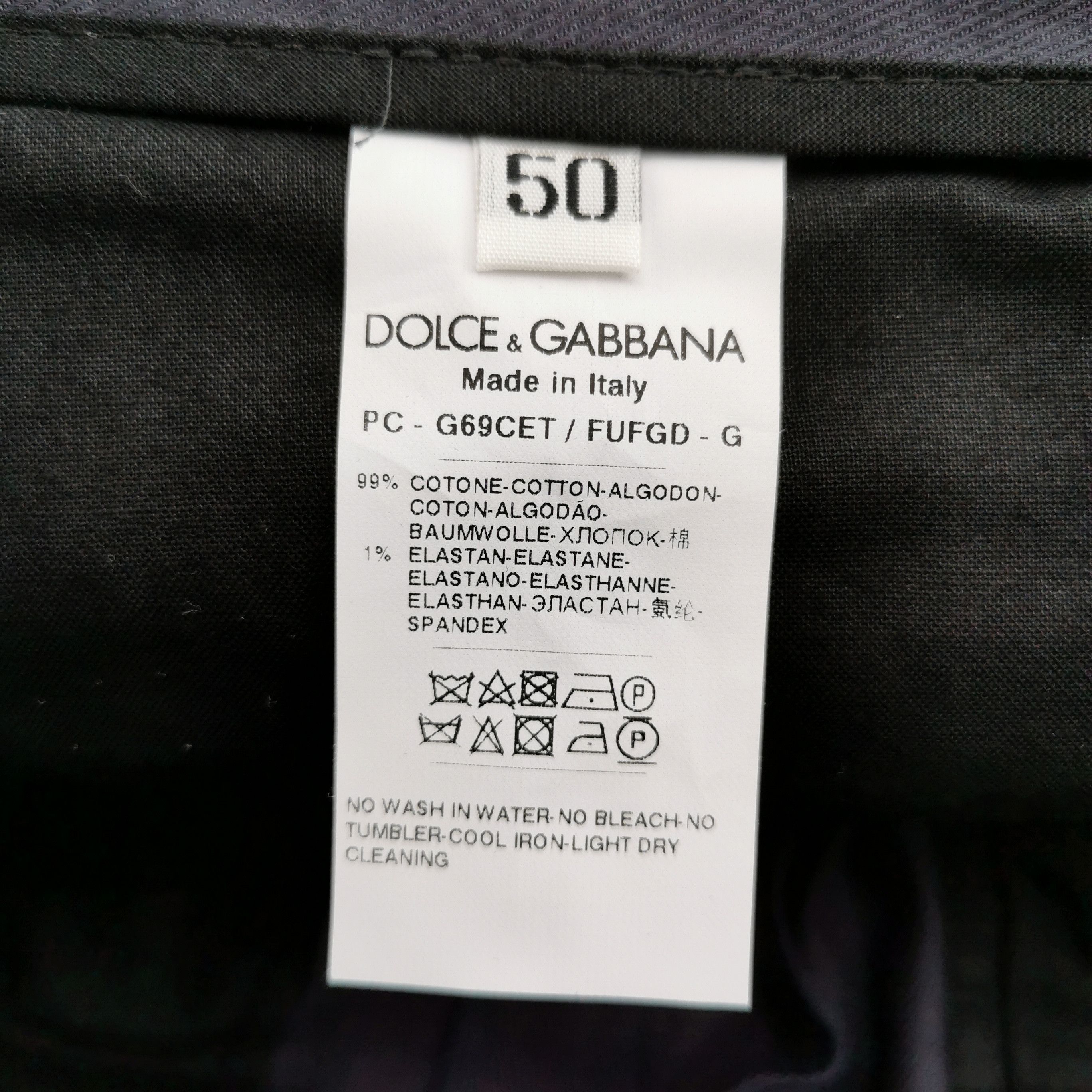 Dolce & Gabbana Dolce & Gabbana Men 34 Casual Pants Size US 34 / EU 50 - 5 Thumbnail