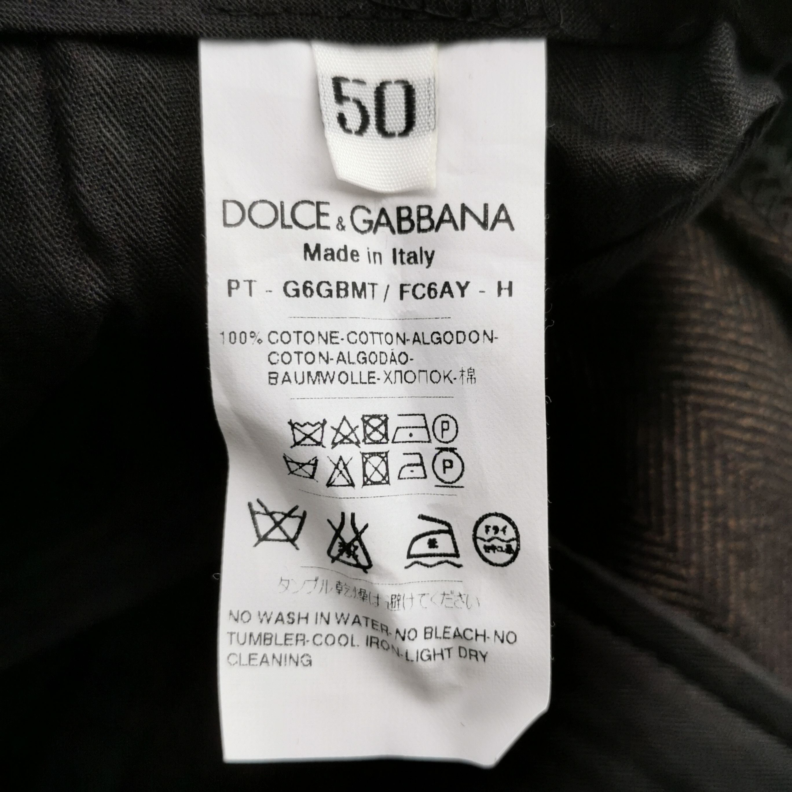 Dolce & Gabbana Dolce & Gabbana Men 34 Casual Pants Size US 34 / EU 50 - 6 Thumbnail