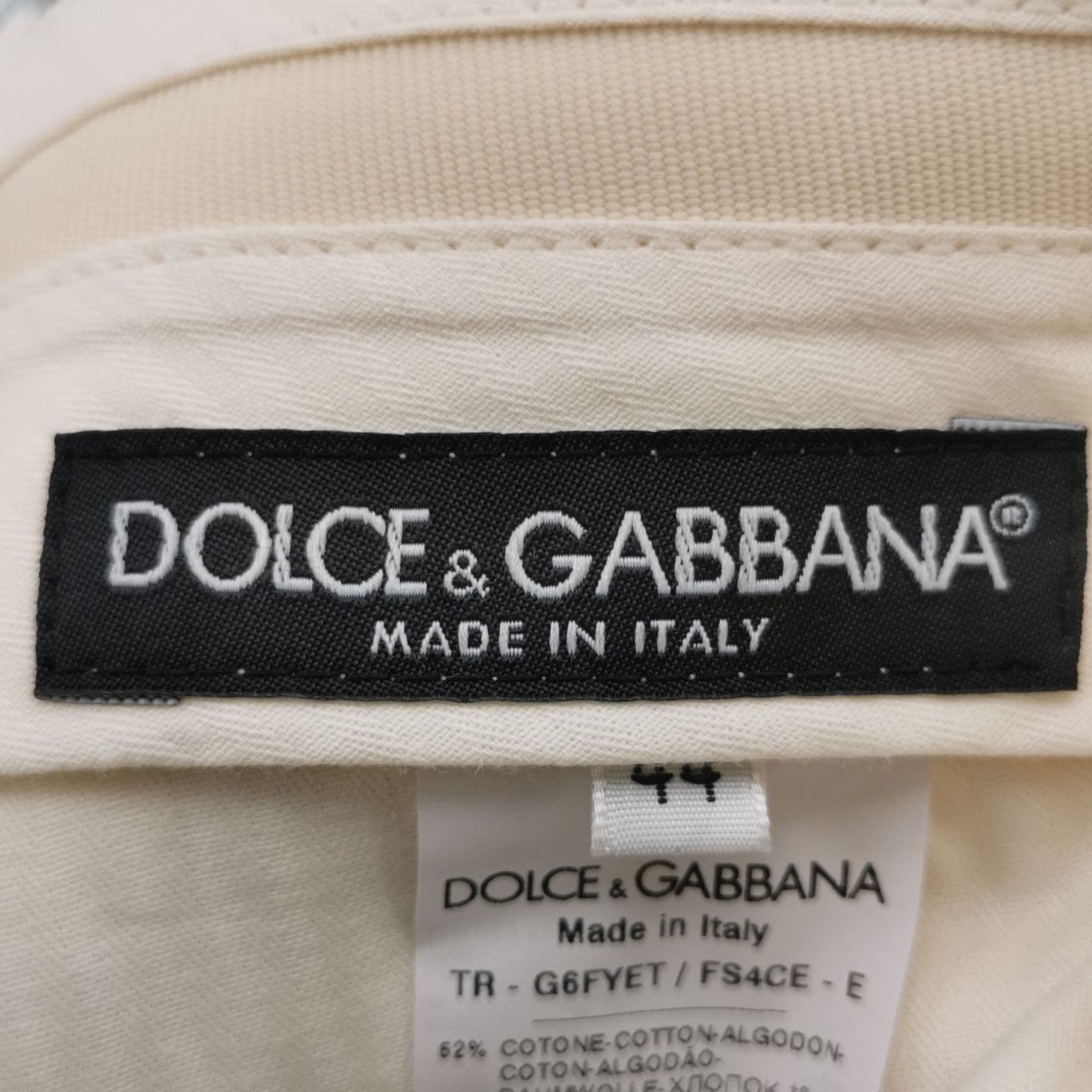 Dolce & Gabbana Dolce & Gabbana Men 28 Casual Pants Size US 28 / EU 44 - 4 Thumbnail