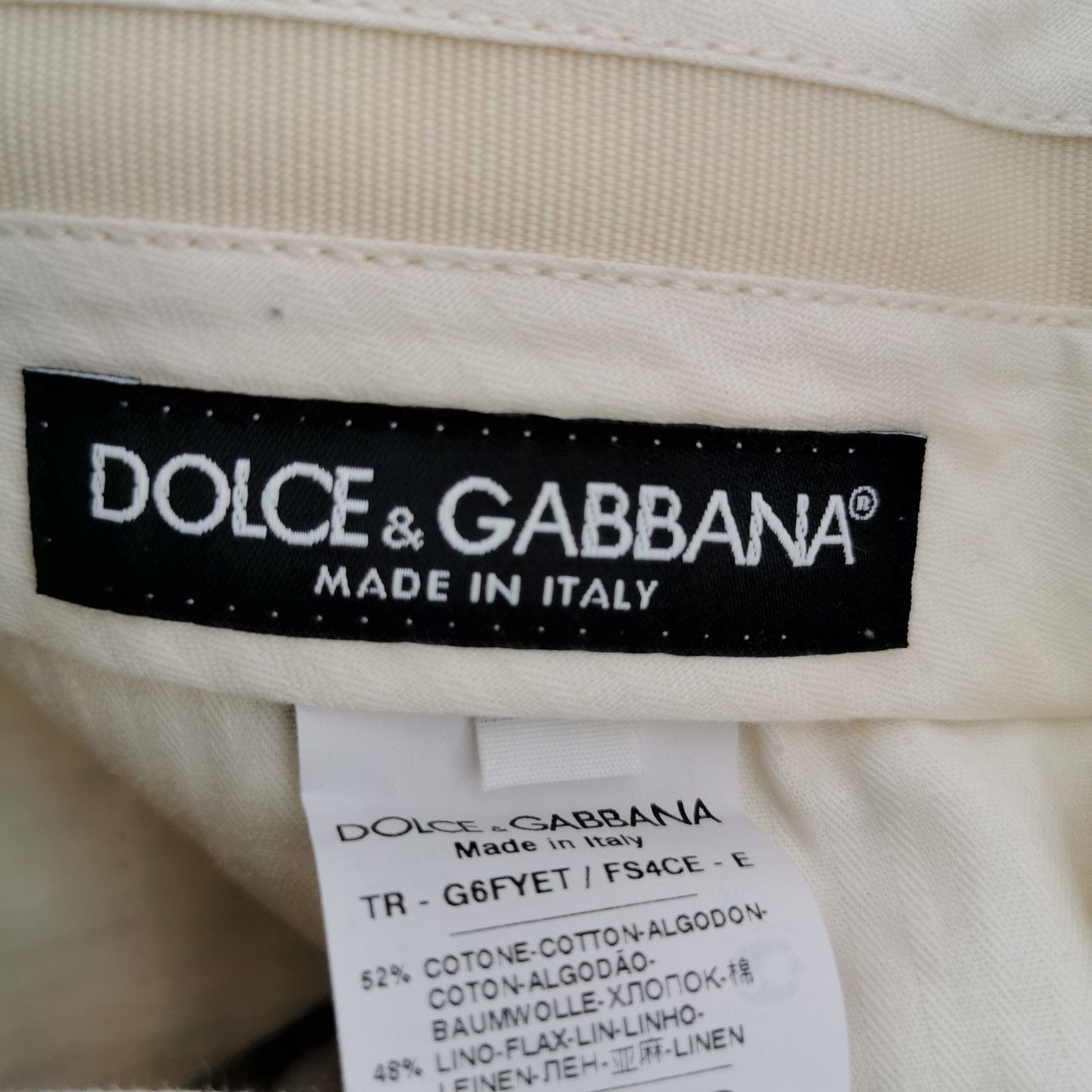 Dolce & Gabbana Dolce & Gabbana Men 30 Casual Pants Size US 30 / EU 46 - 4 Thumbnail