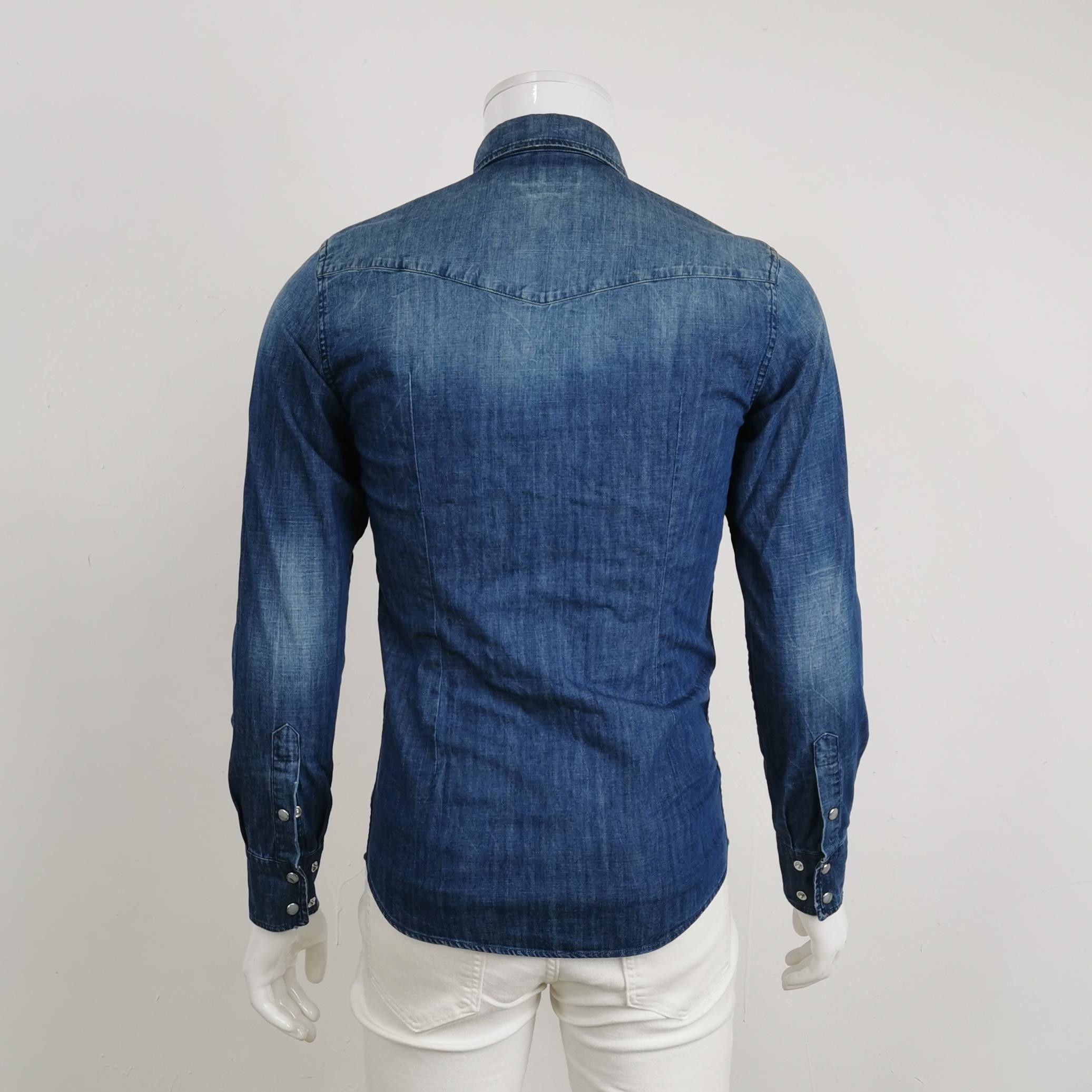 Dolce & Gabbana Dolce & Gabbana Men s Button Ups Size US S / EU 44-46 / 1 - 2 Thumbnail