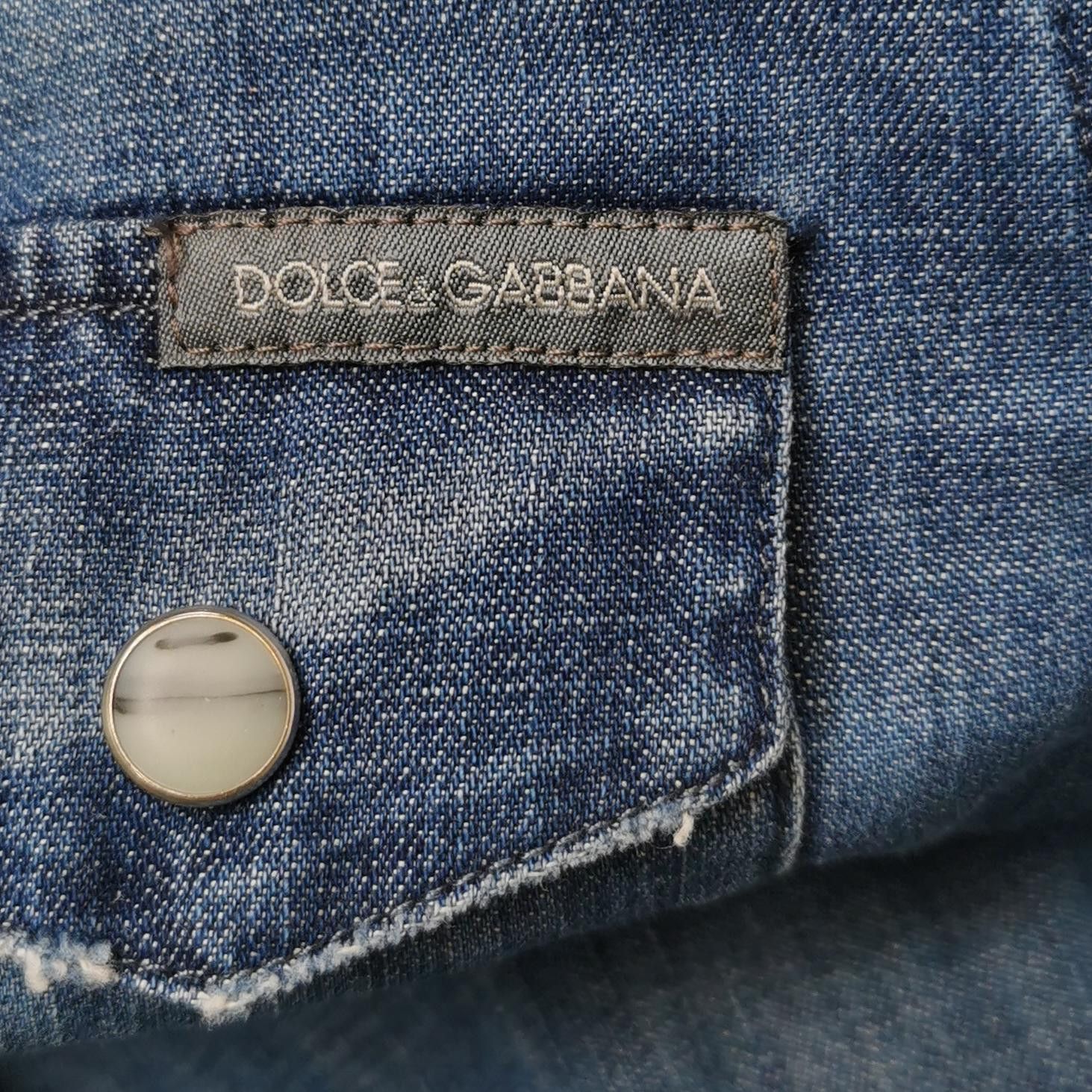 Dolce & Gabbana Dolce & Gabbana Men s Button Ups Size US S / EU 44-46 / 1 - 3 Thumbnail