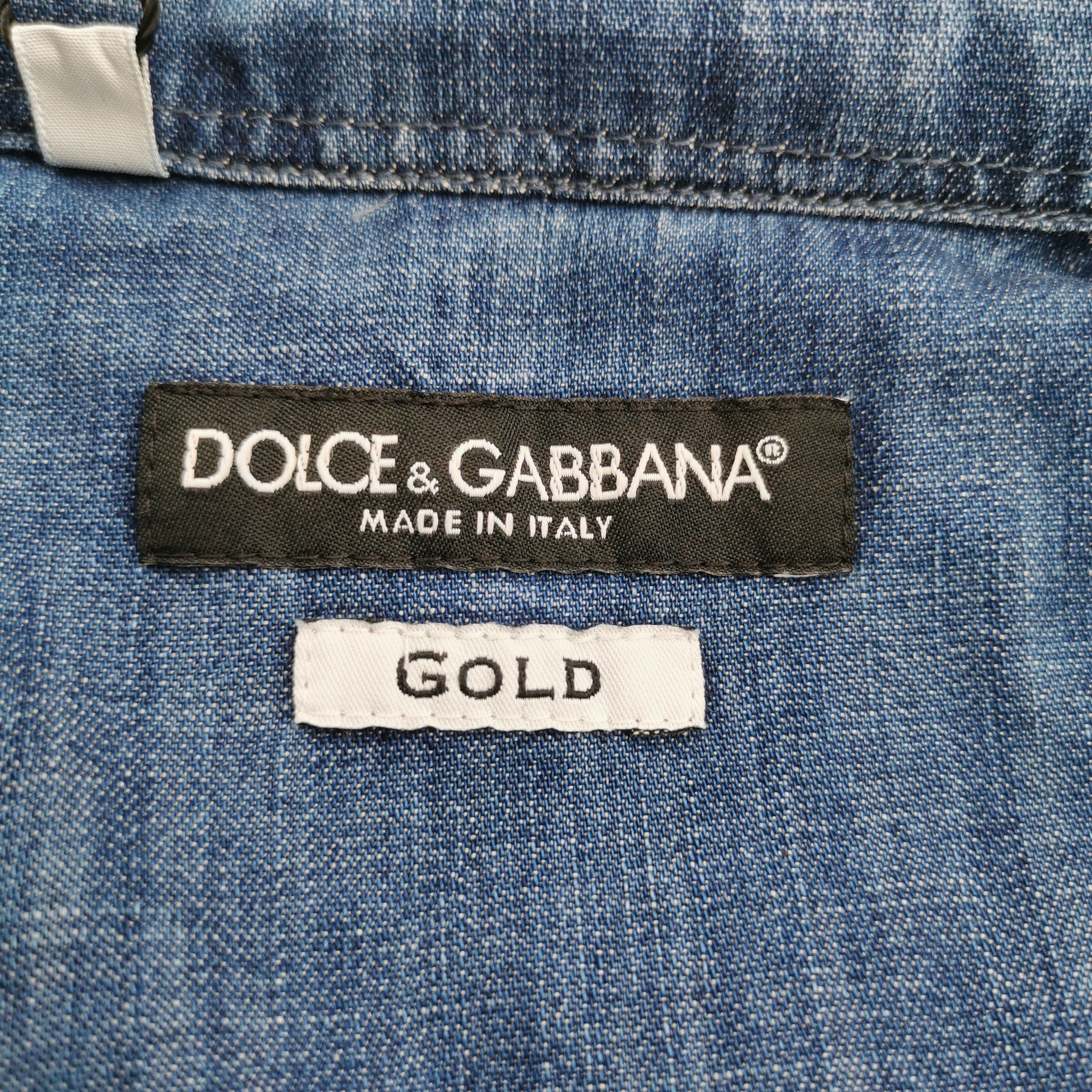 Dolce & Gabbana Dolce & Gabbana Men xs Button Ups Size US XS / EU 42 / 0 - 5 Thumbnail